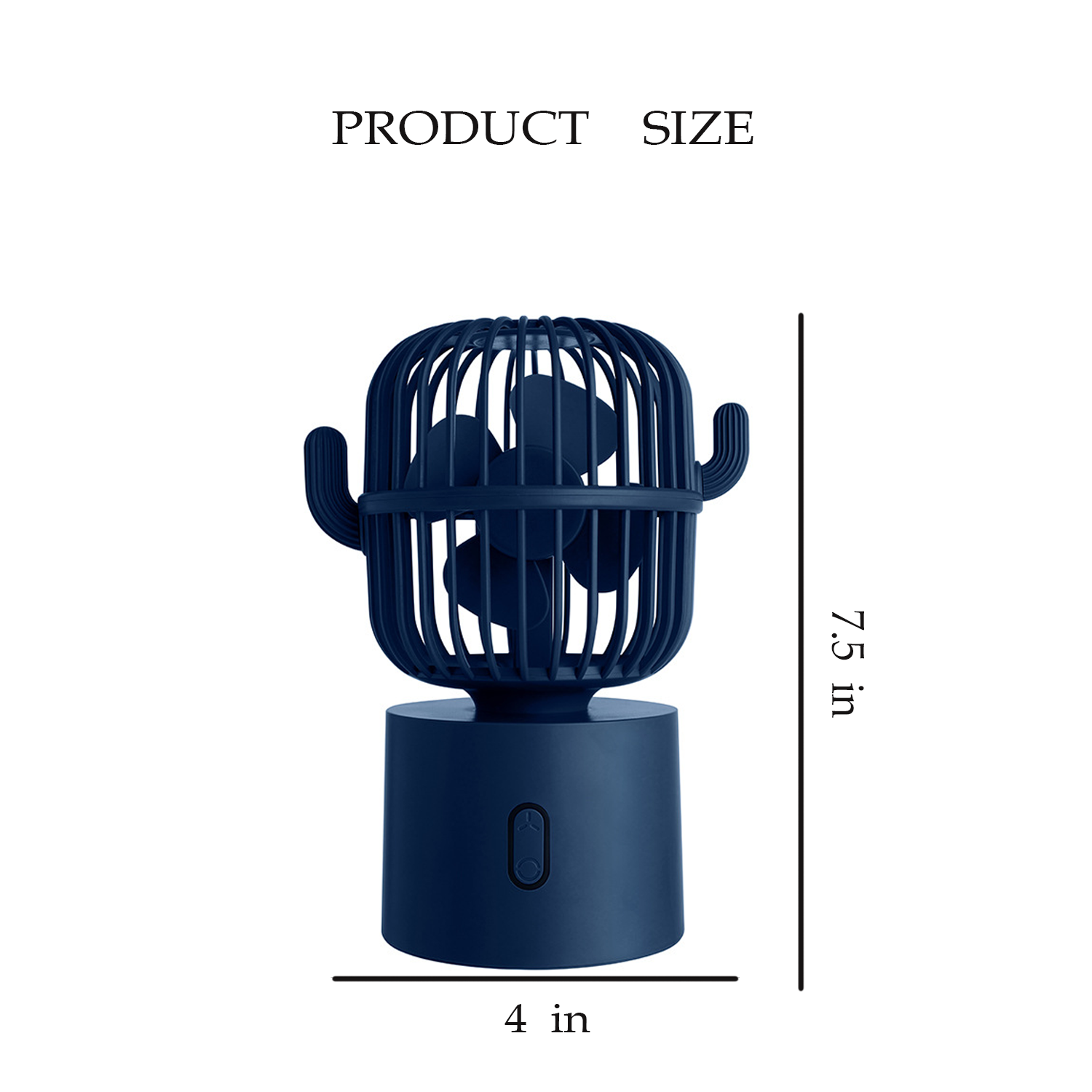 Cactus Oscillating Mini Fan 2