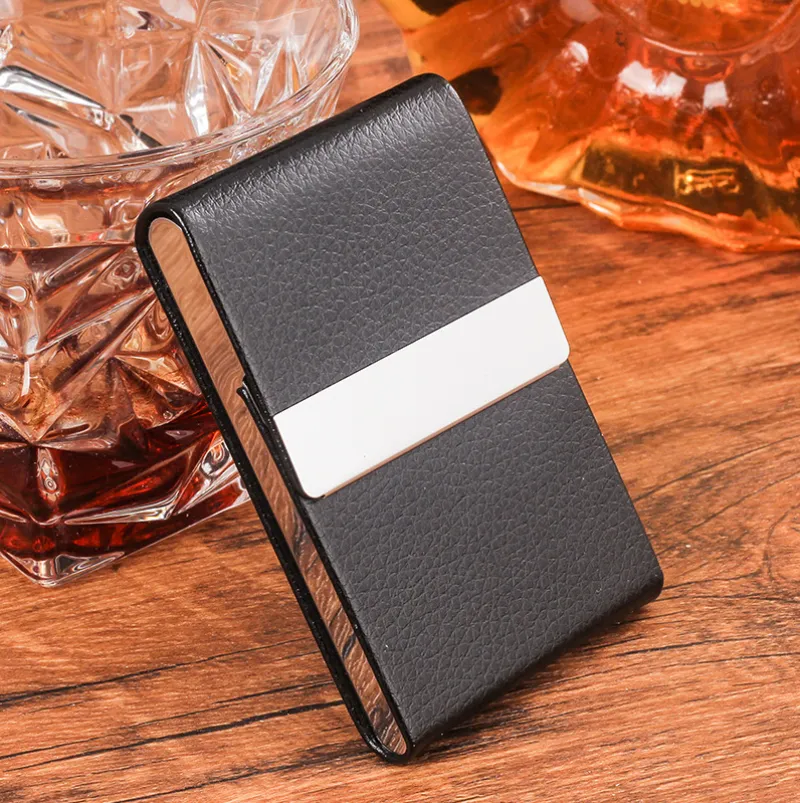 PU Leather Cigarette Business Card Case 2