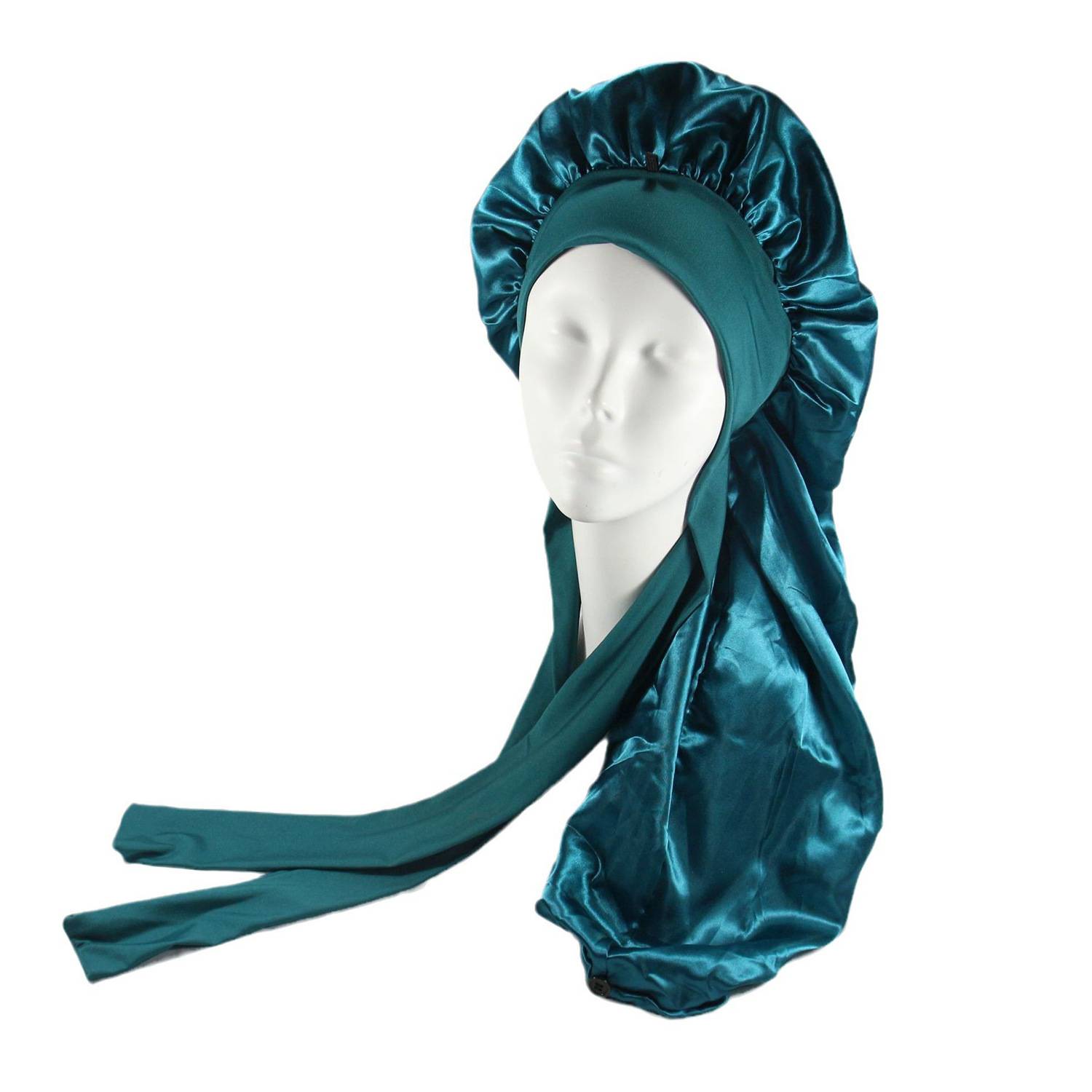 Satin Sleeping Hat Bowtie Headband 3
