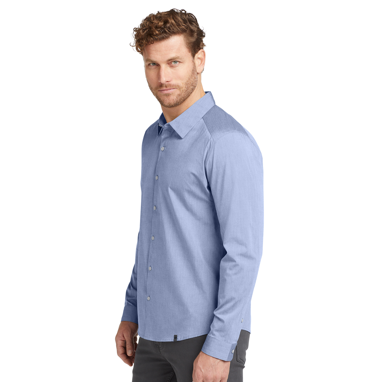 OGIO® Men's Long Sleeve Woven Shirt 2