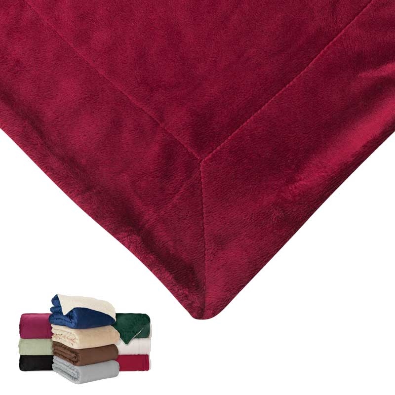 Brookline Micro Mink Sherpa Blanket 24
