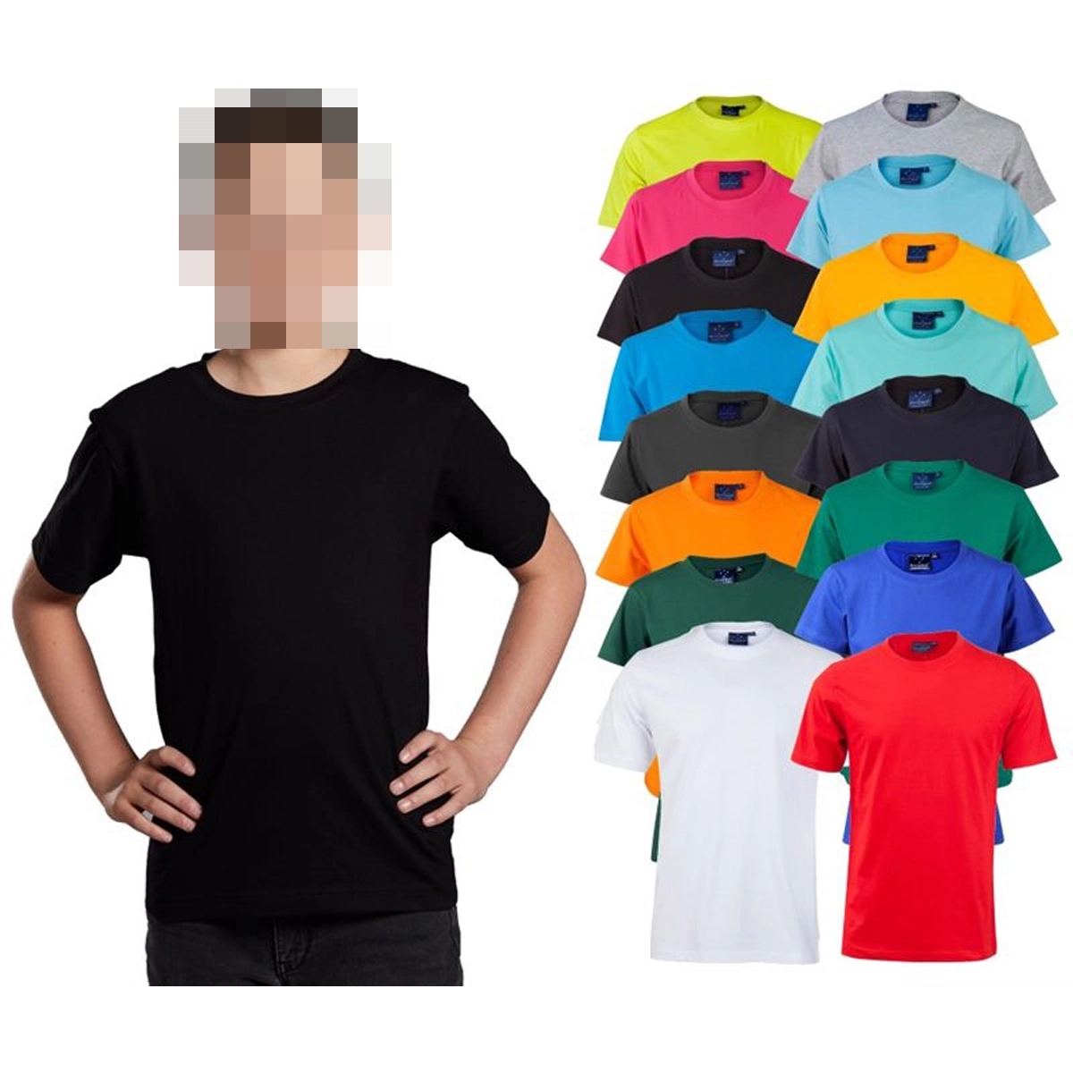 Kids Modern Fit Combed Cotton Tee 5