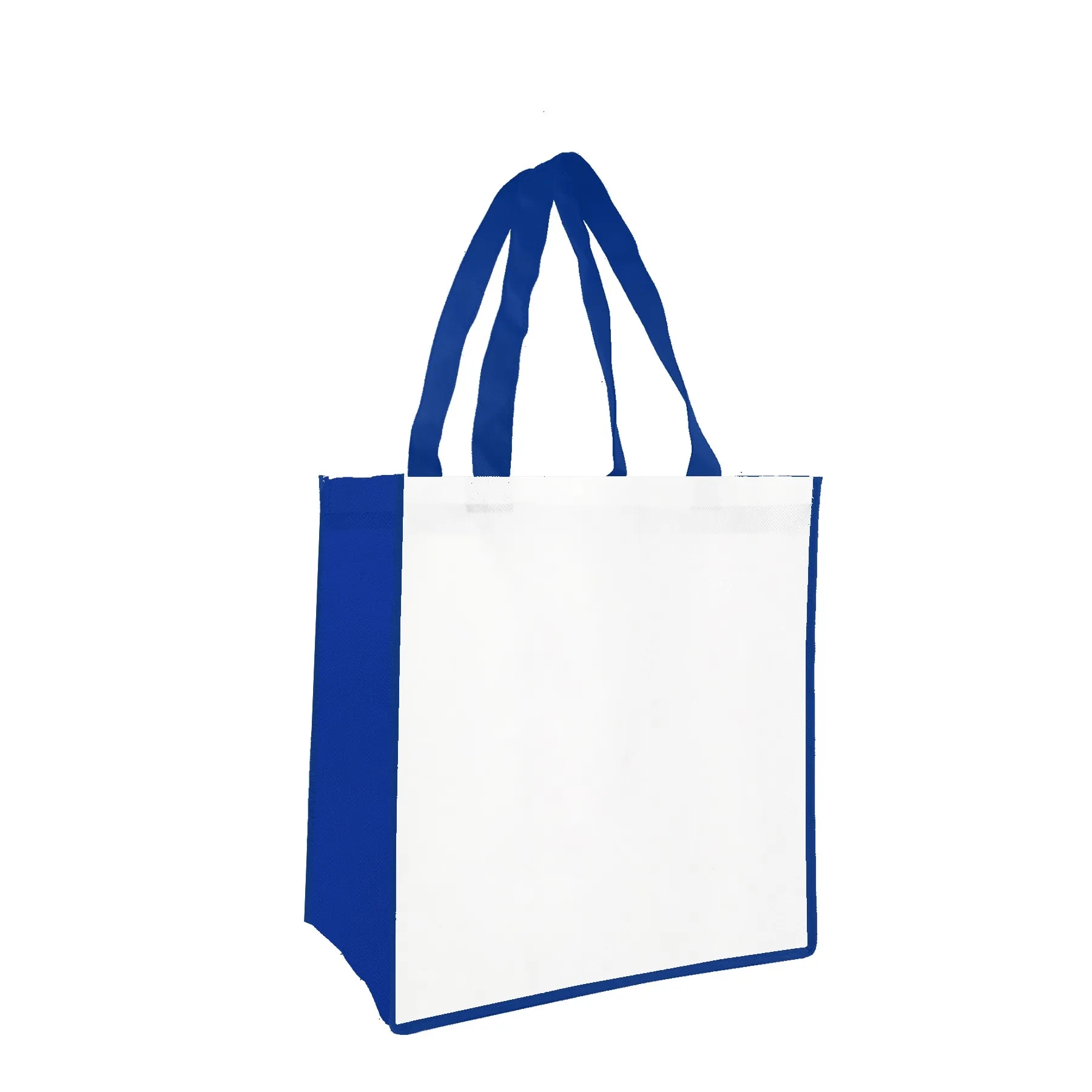 Sublimated PET Non-Woven Grocery Tote Bag w/ Gusset 9