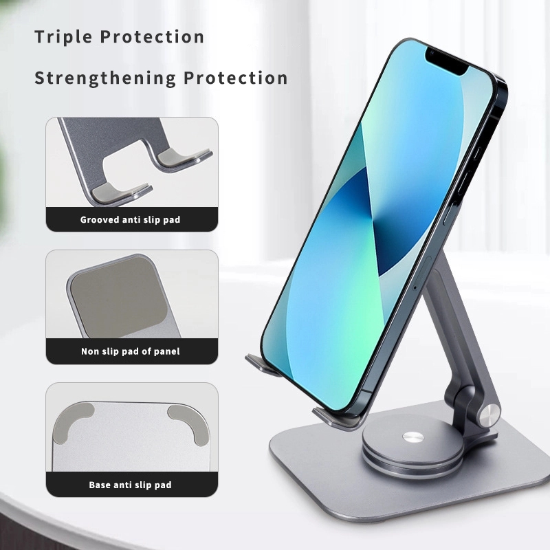 Custom 360 Degree Rotation Aluminum Cell Phone Stand 2