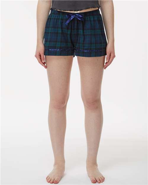 Women's Flannel Shorts - BW6501 76