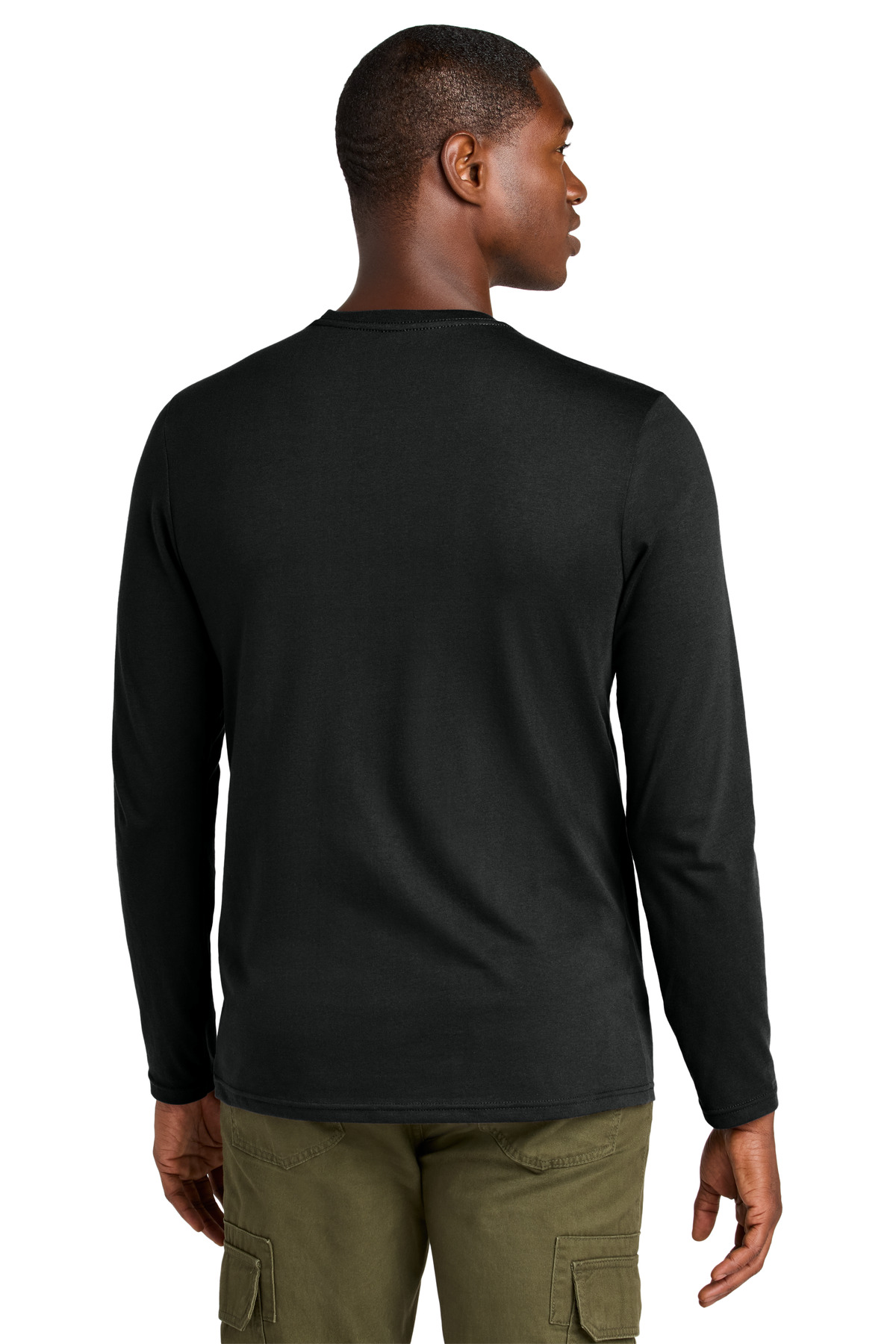 District Perfect Weight CVC Long Sleeve Tee DT185 62