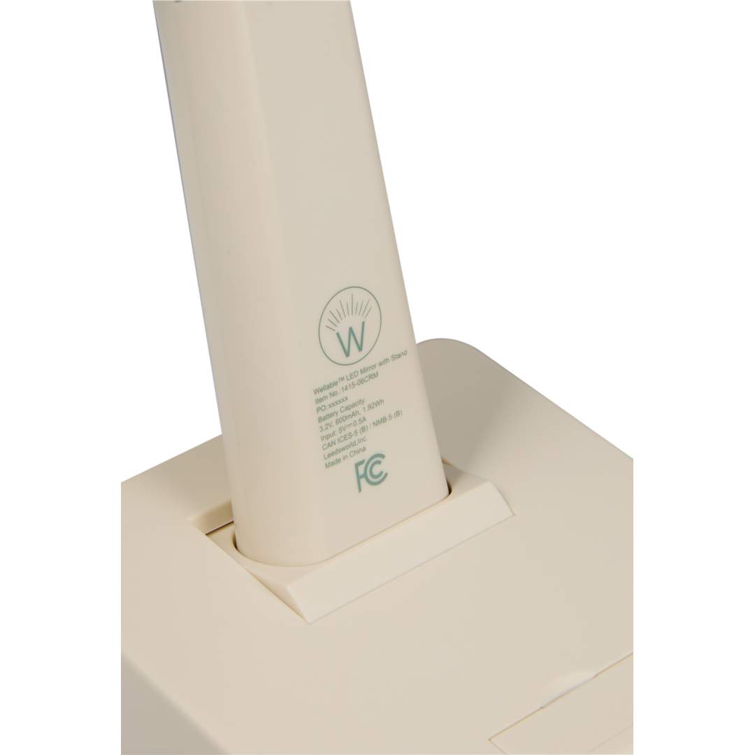 Wellable™ LED Magnifying Mirror with Stand 64