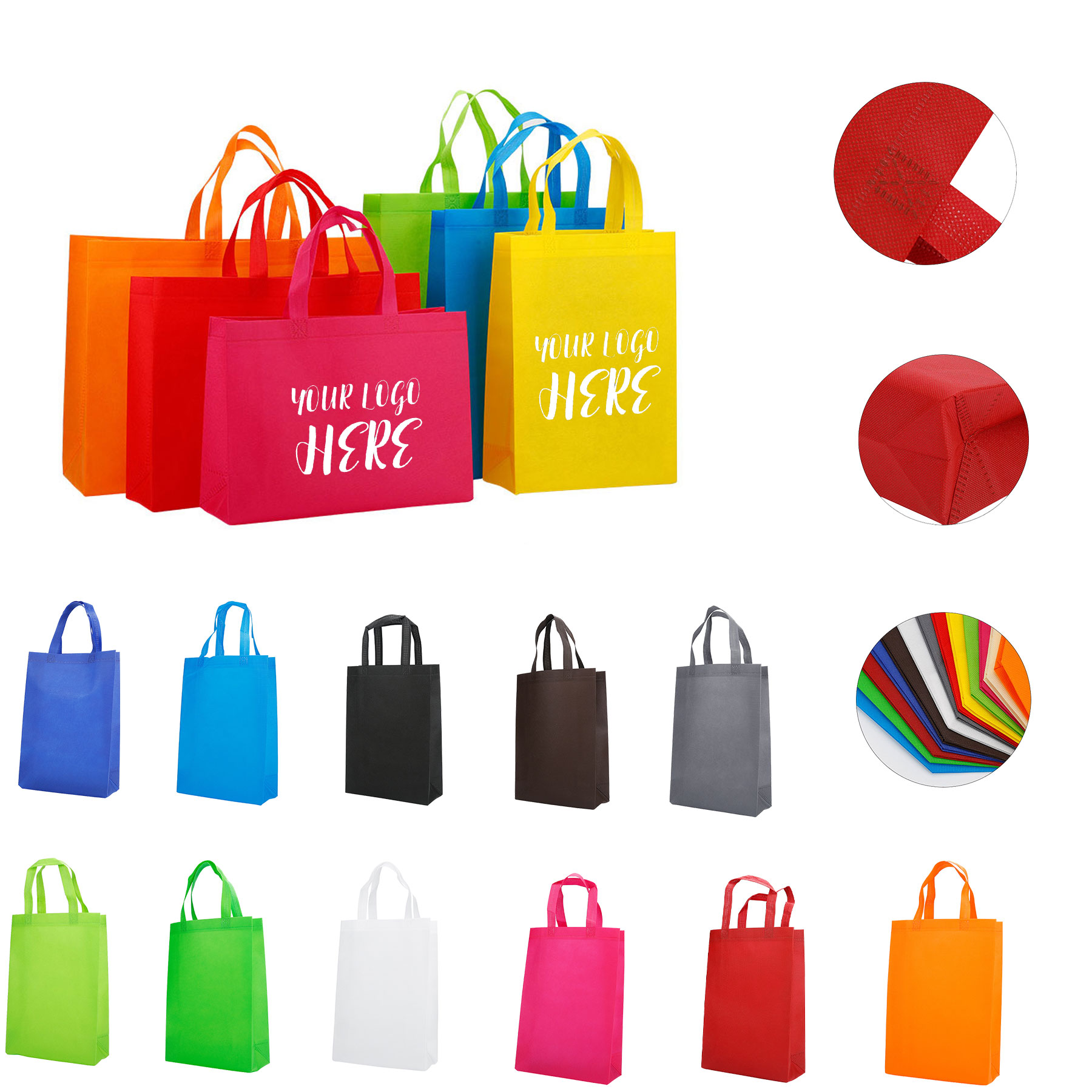 Non-Woven Shopping Tote Bag 1