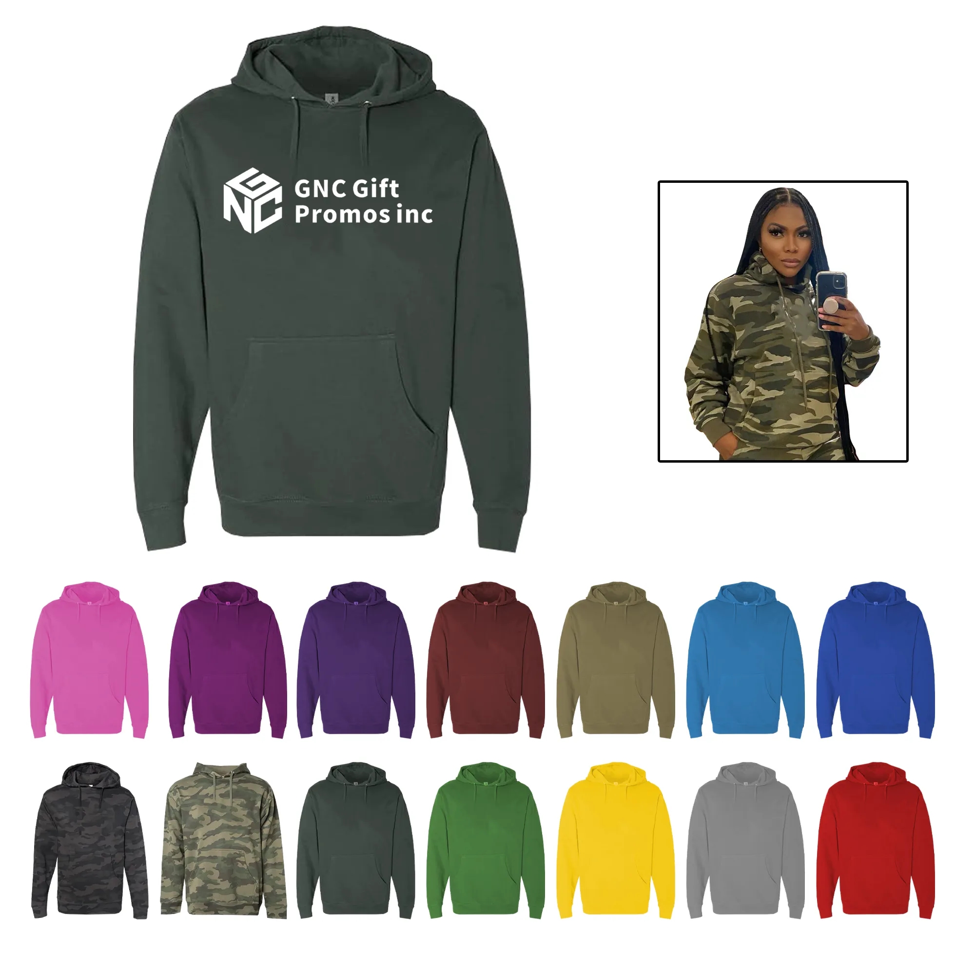 Unisex Hooded Sweatshirt 2