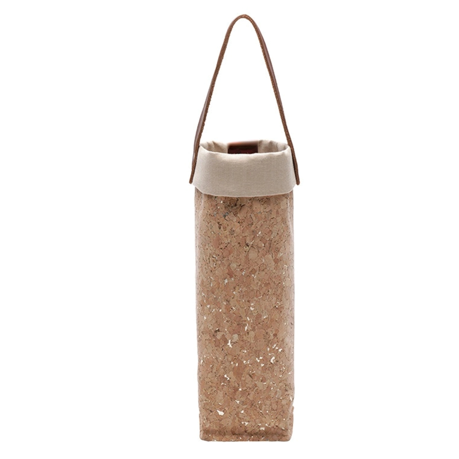 Open Single Waterproof Leather Wine Packaging Gift Bag 4