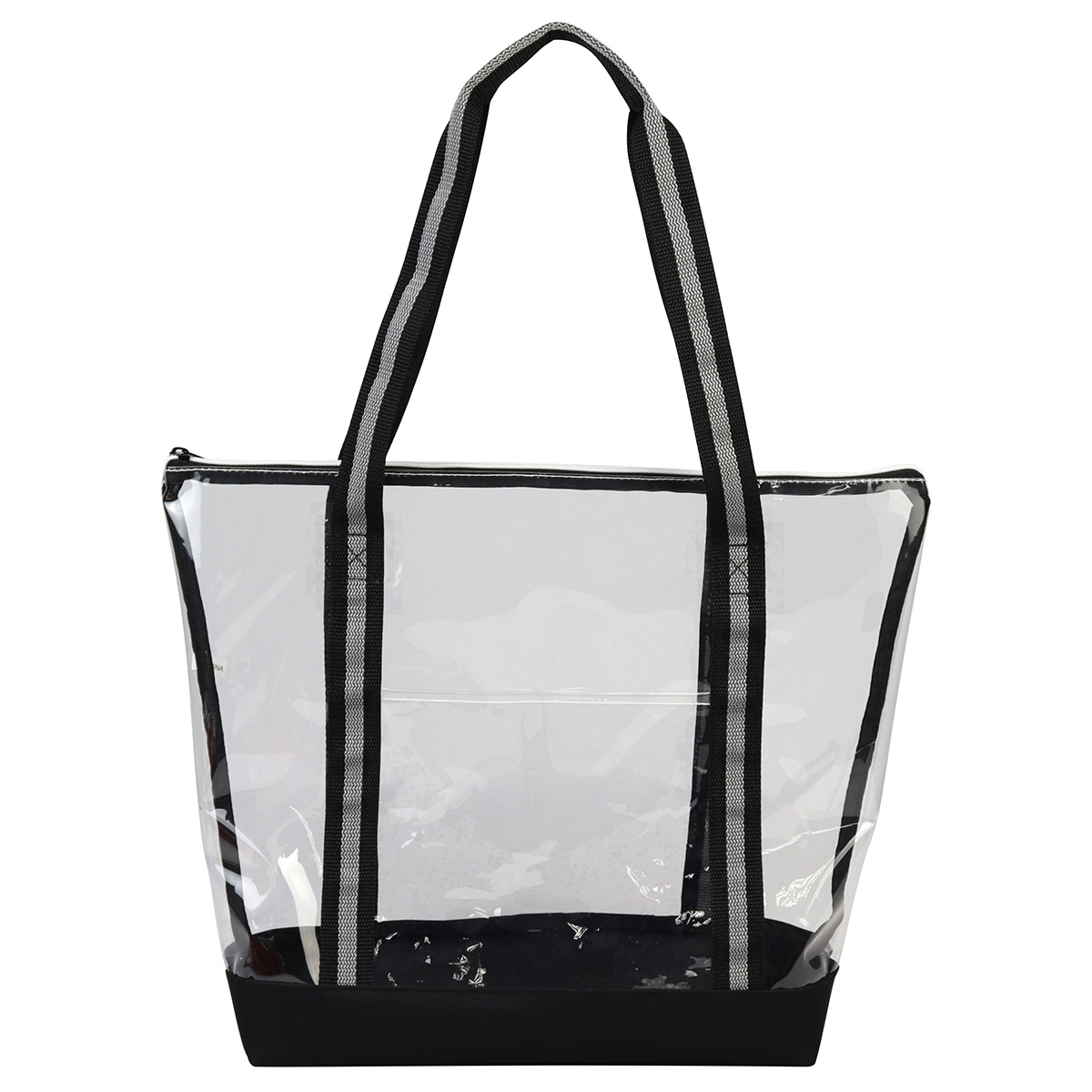 Diamond Clear TPU Zippered Tote 15
