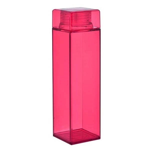 Square Plastic Water Bottle 17 oz 3