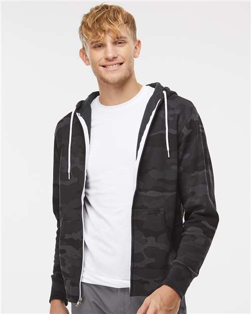 Unisex Lightweight Full-Zip Hooded Sweatshirt - AFX90UNZ 32