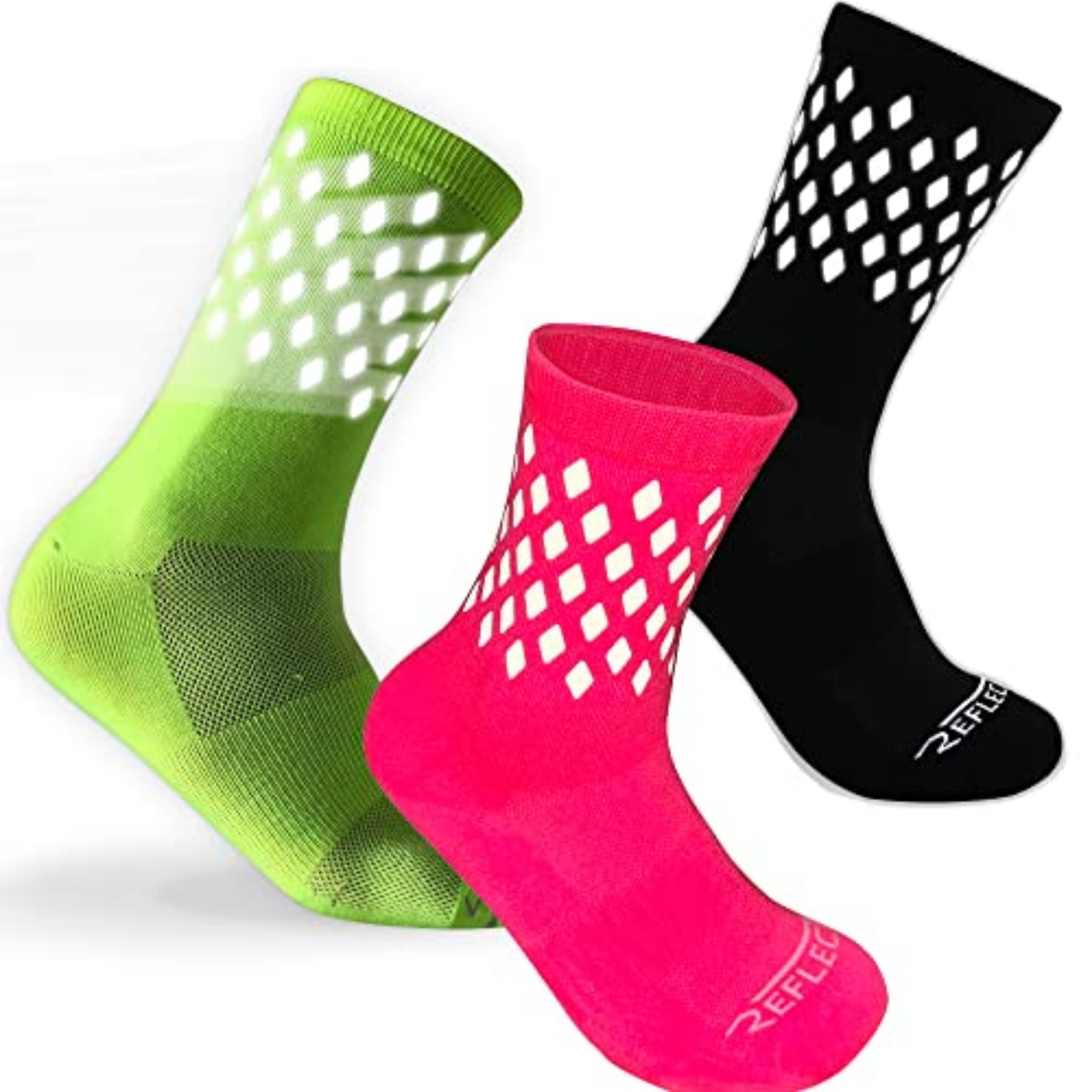 Athletic Reflective Socks Outdoor Night Safety 2