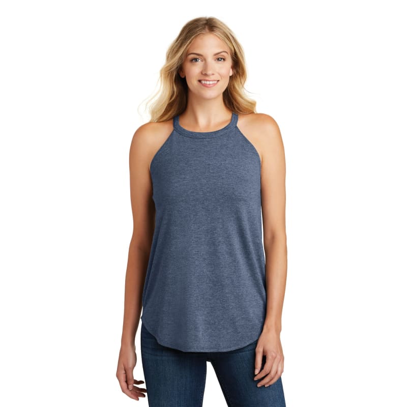 District Women's Perfect Tri Rocker Tank. 4
