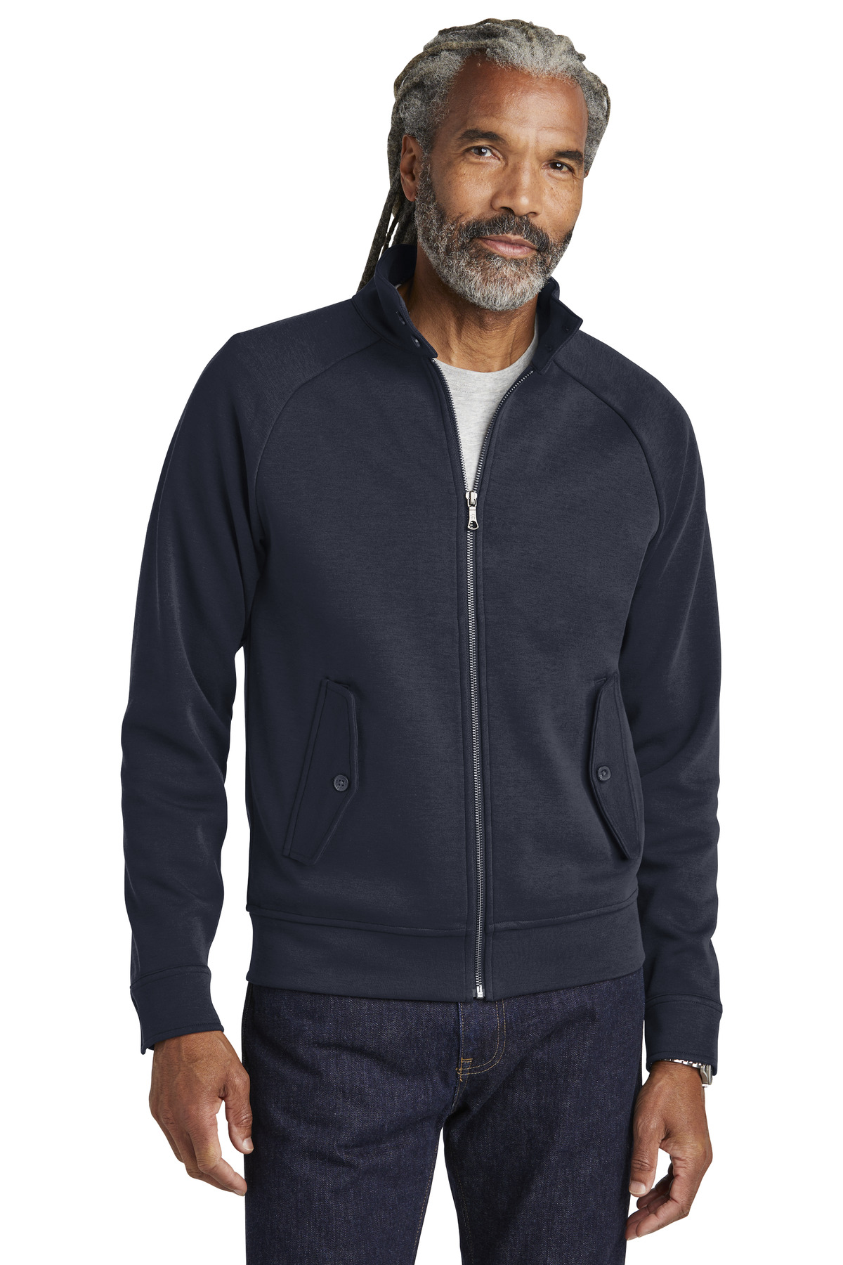 Brooks Brothers Double-Knit Full-Zip BB18210 20