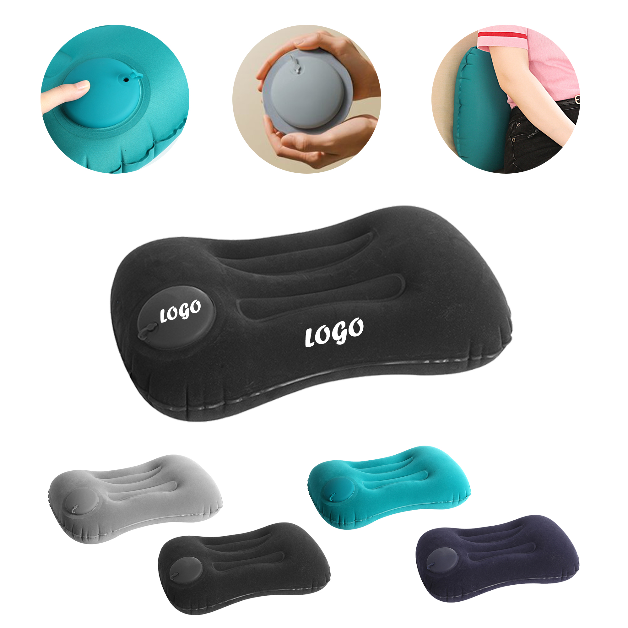 PVC Camping Travel Pillow 3