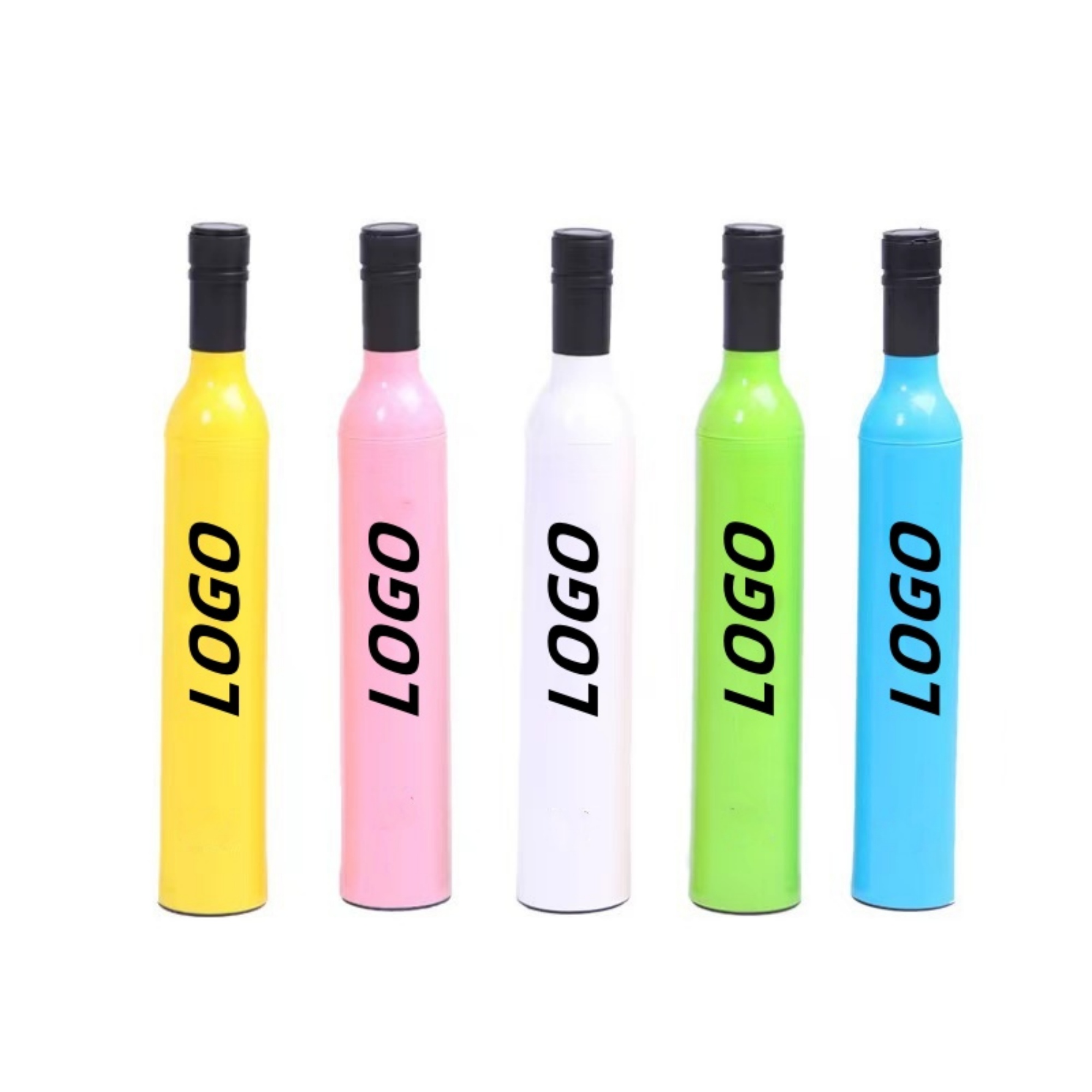 Wine Bottle Folding Umbrella 2