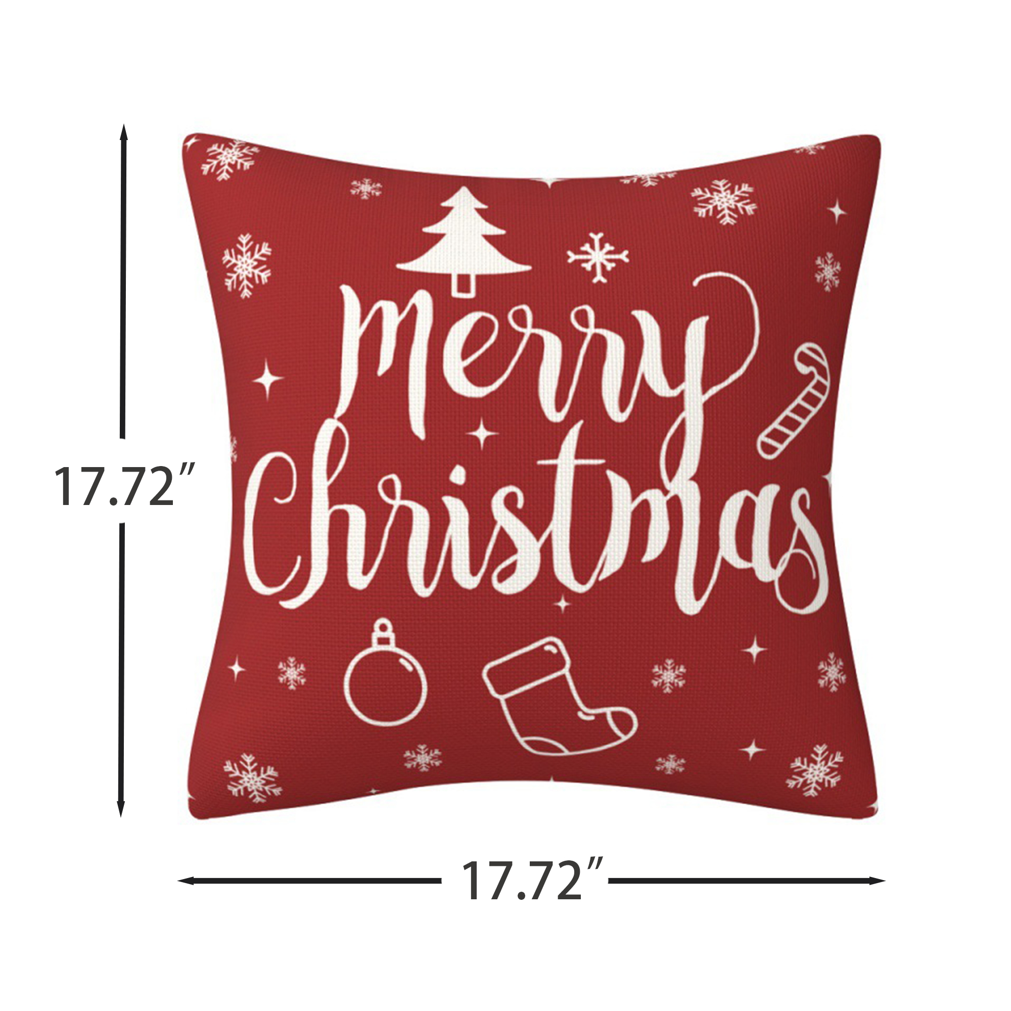 MOQ50 Christmas Decorative Pillow Cover 2