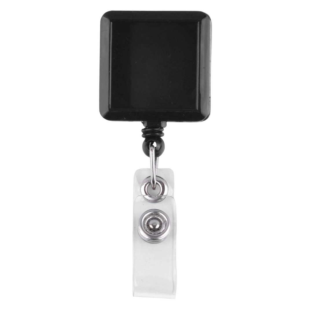 Square-Shaped Retractable Badge Holder 5