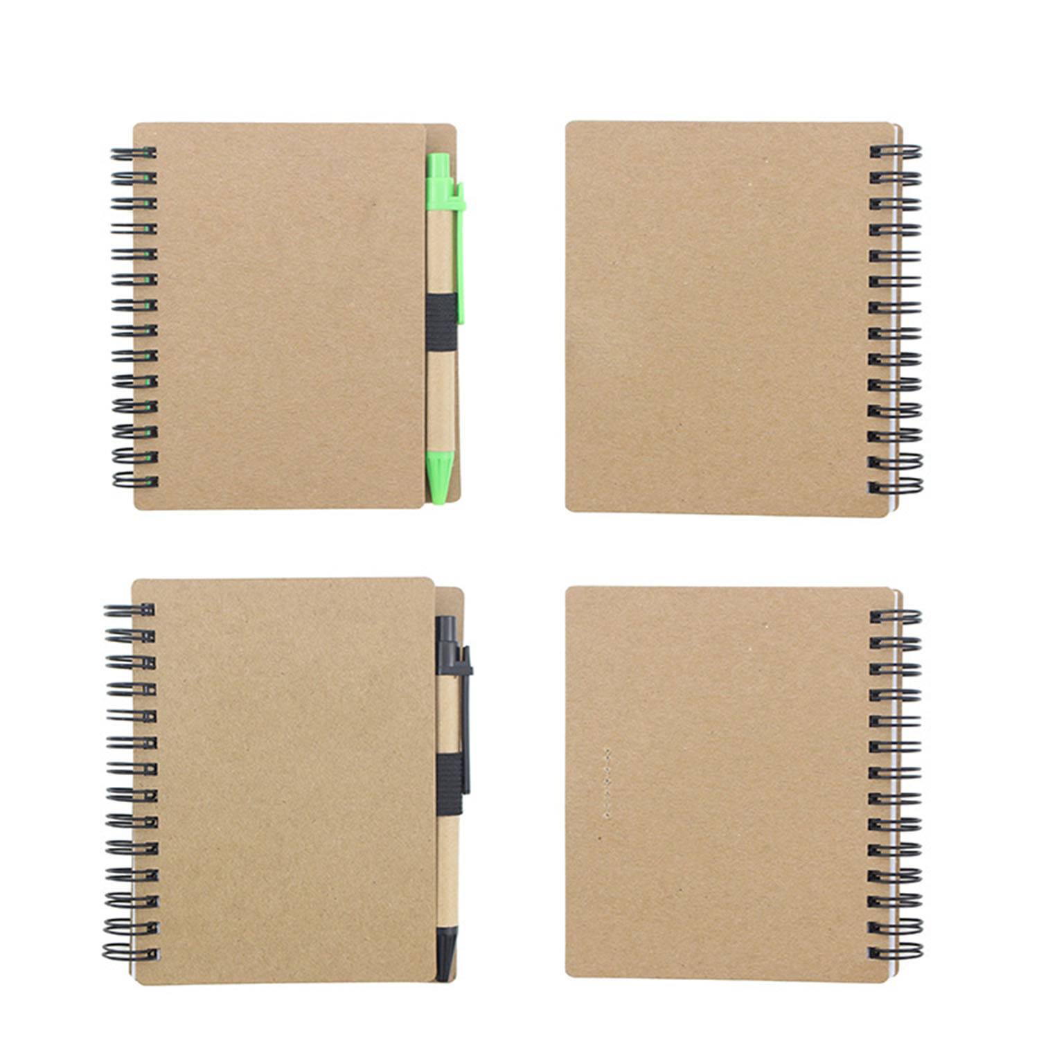 Kraft Paper Spiral Bound Notebook 6