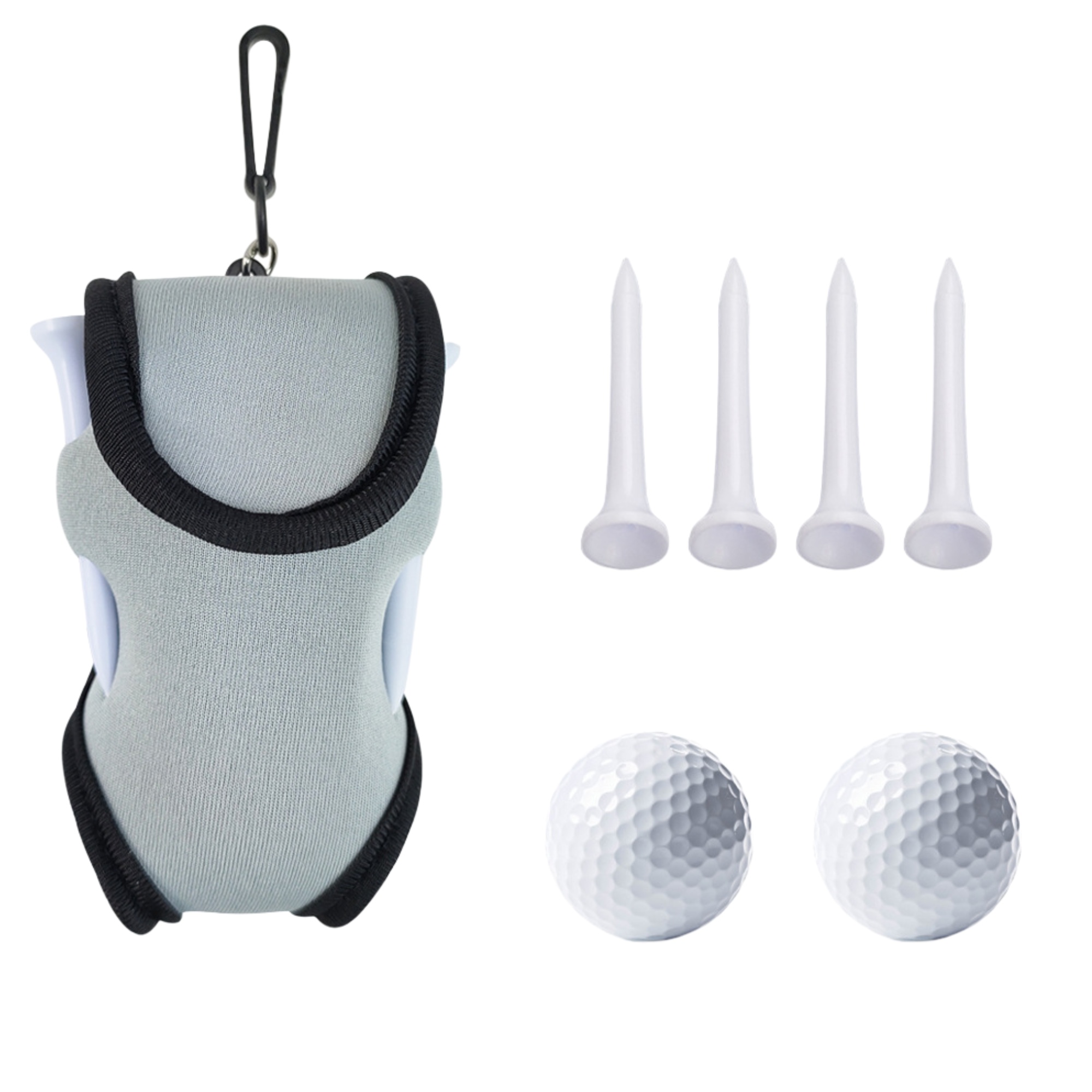 Golf Tee Sets with Pouch 2