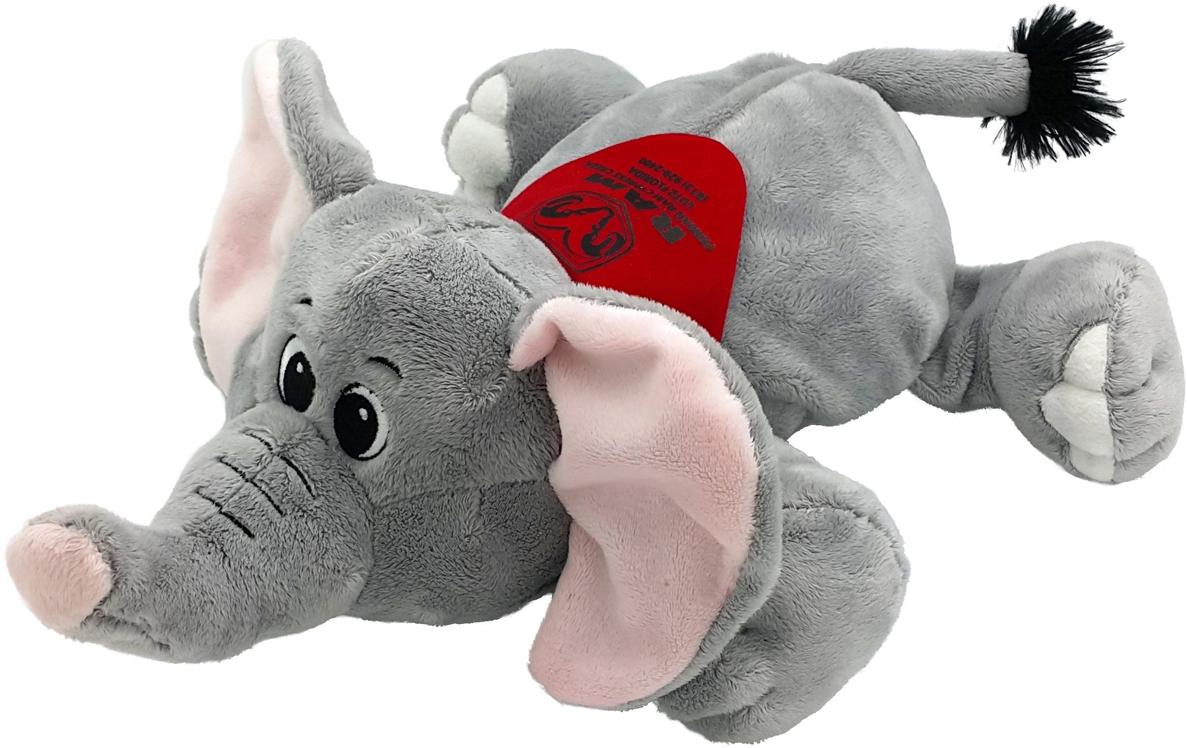 13" Laying Down Elephant