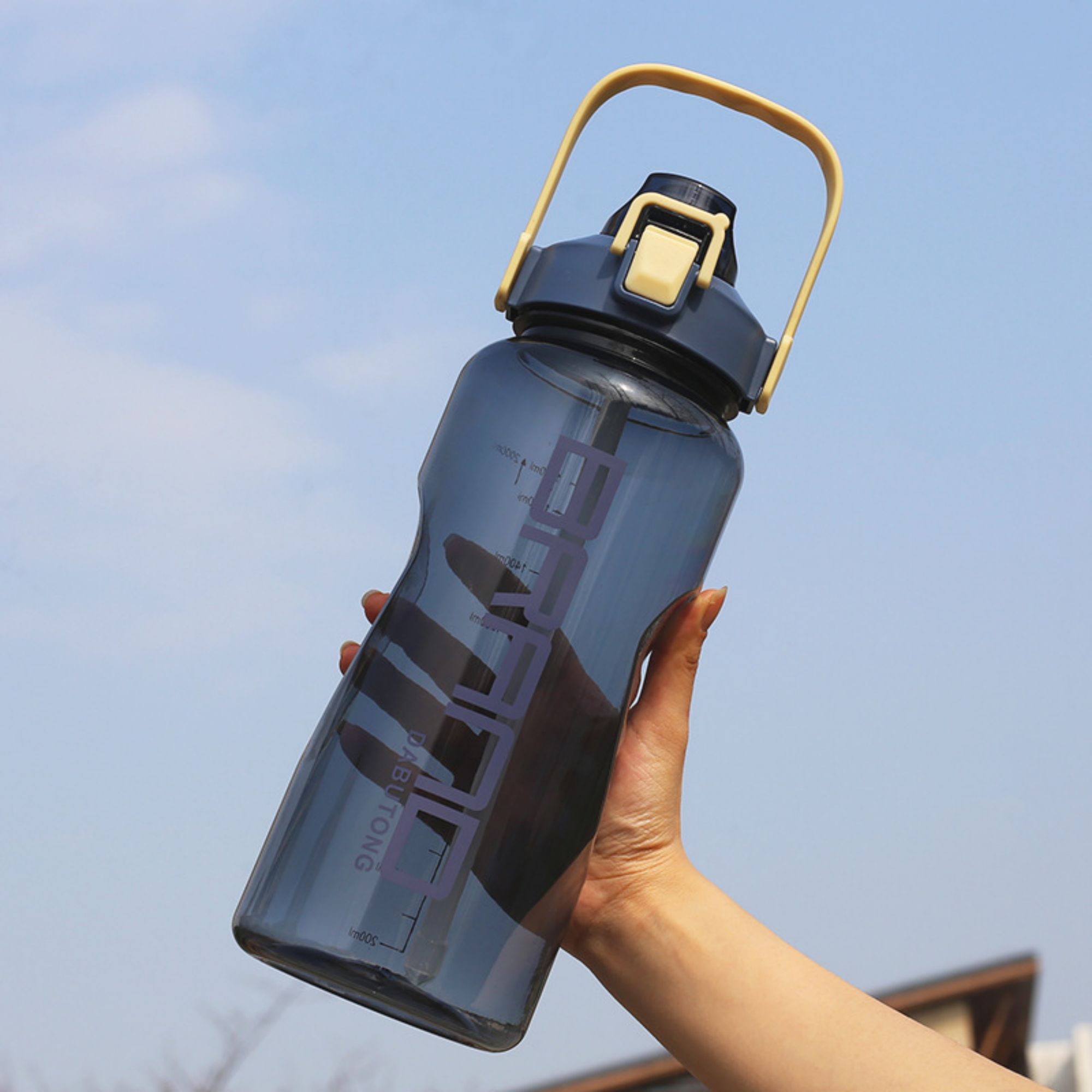 Sports Large Capacity Fitness Water Bottle 4