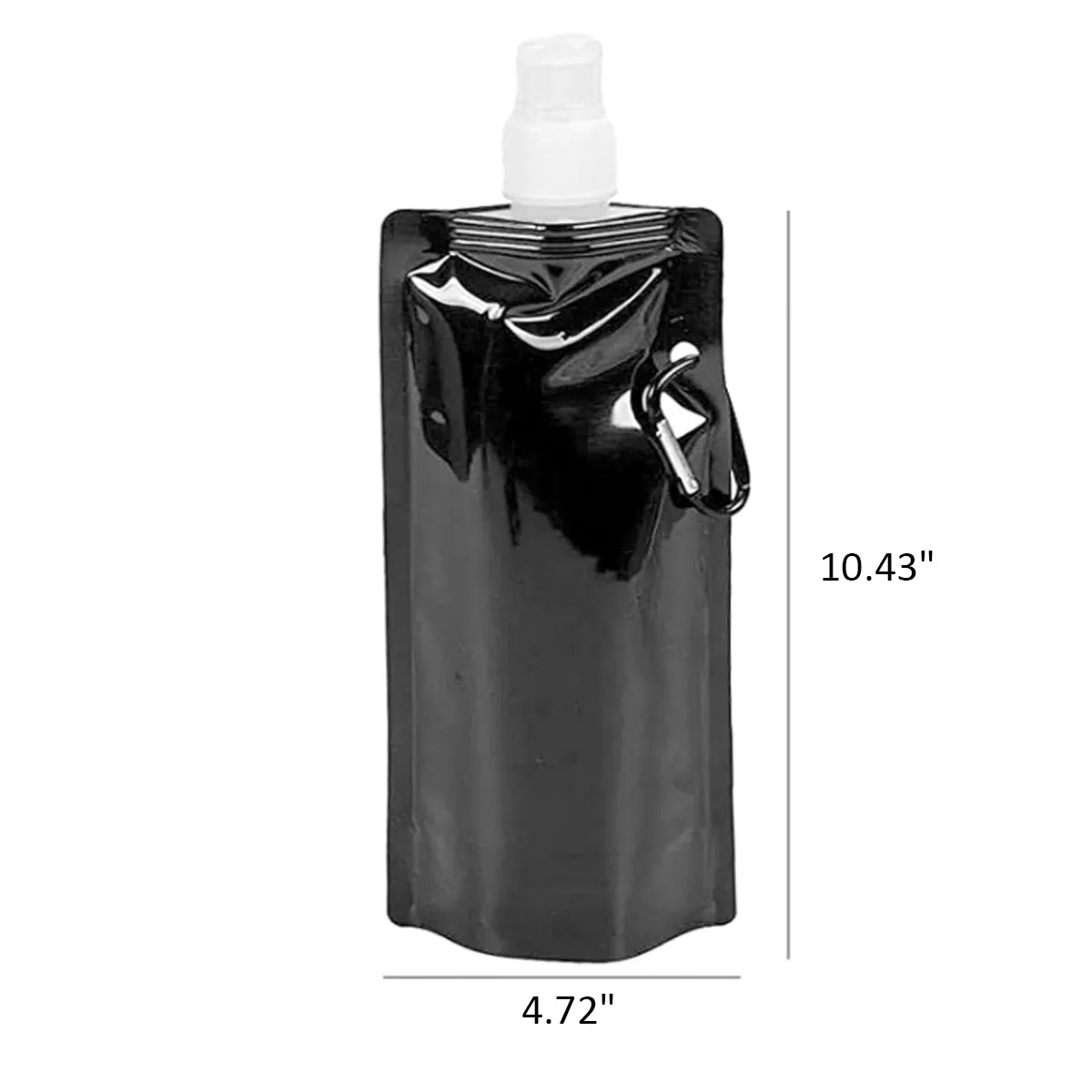 17 Oz Reusable Collapsible Water Bottles All Over Printing 3
