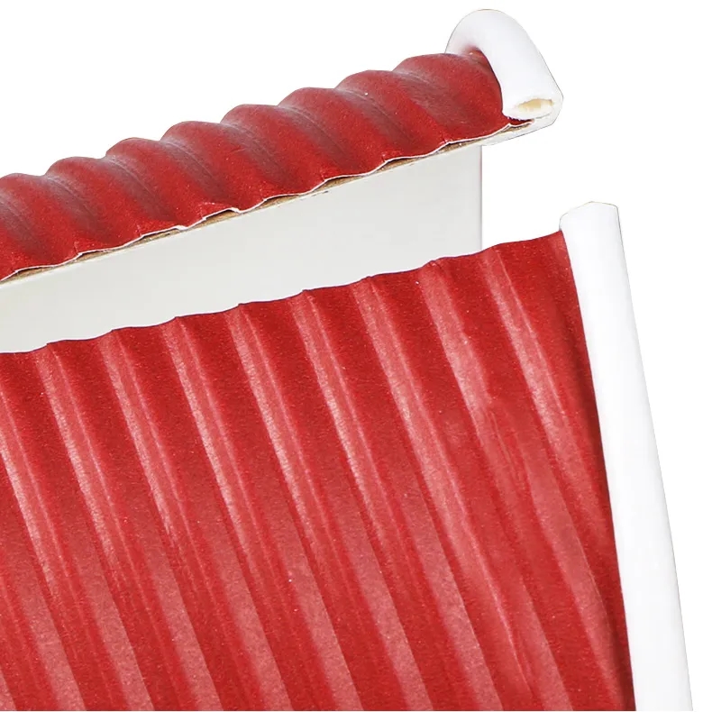 12oz Thickened Disposable Double-Layer Insulation Paper Cup 2