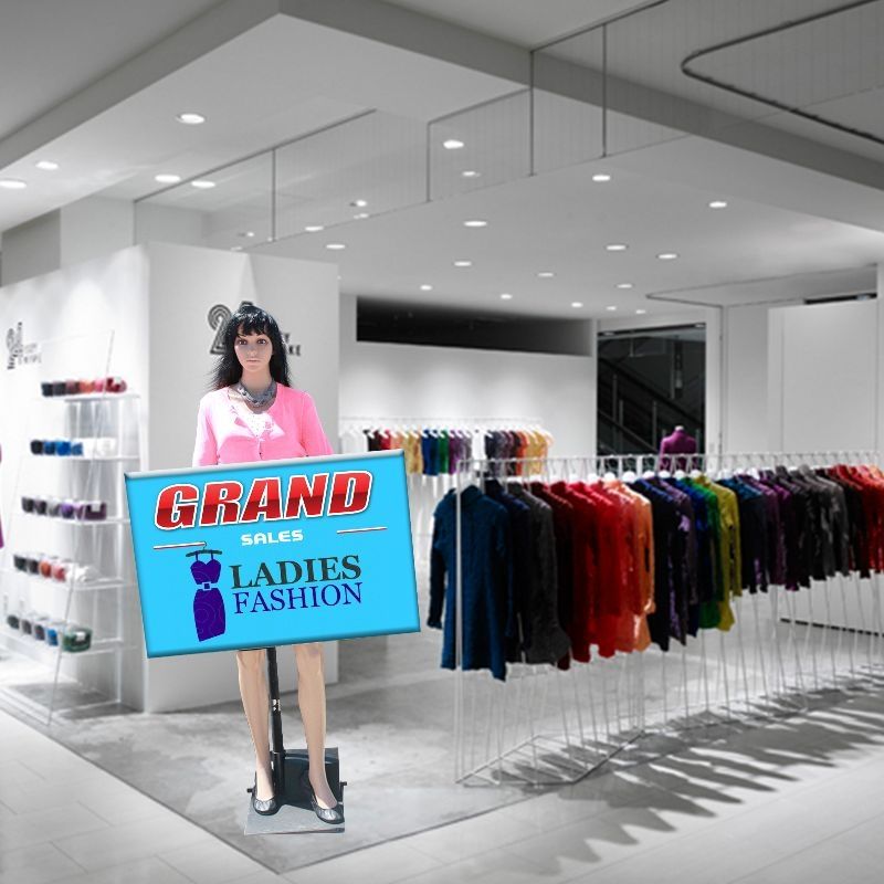 Sign Shakerz™ - Brunette mannequin 3