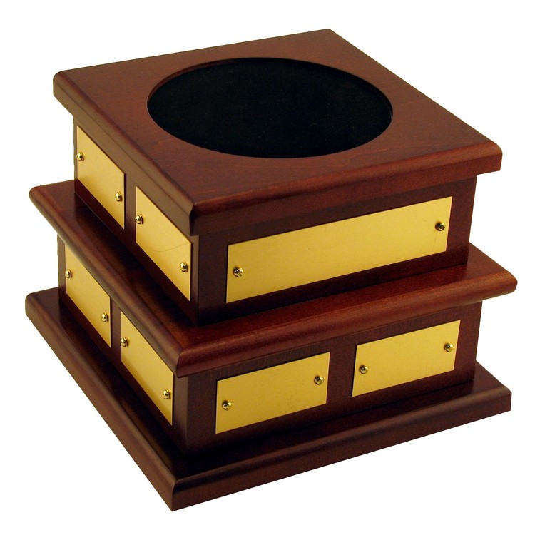 Trophy Award Base, 6.5" x 6.5" x 5.0" 2