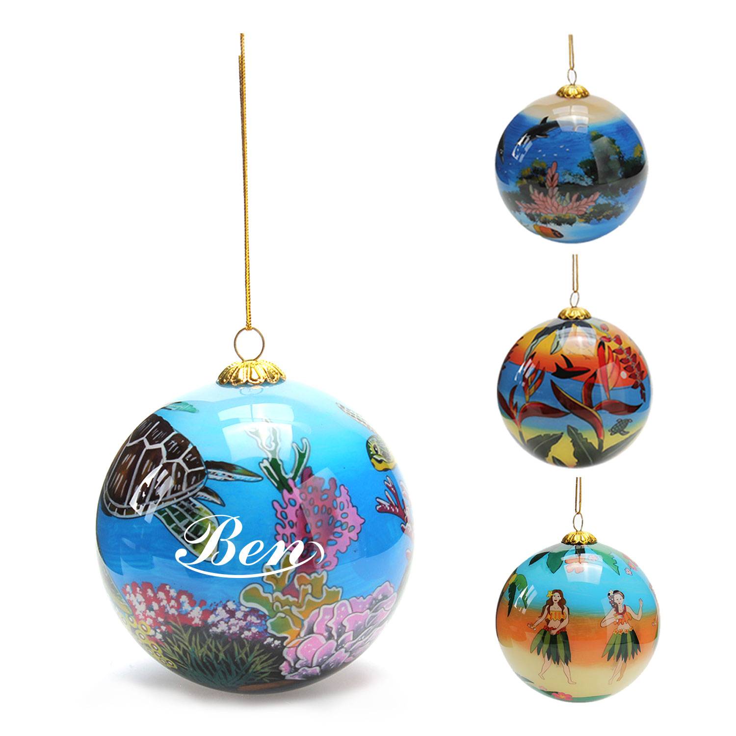 Glass ornaments for Christmas tree 5