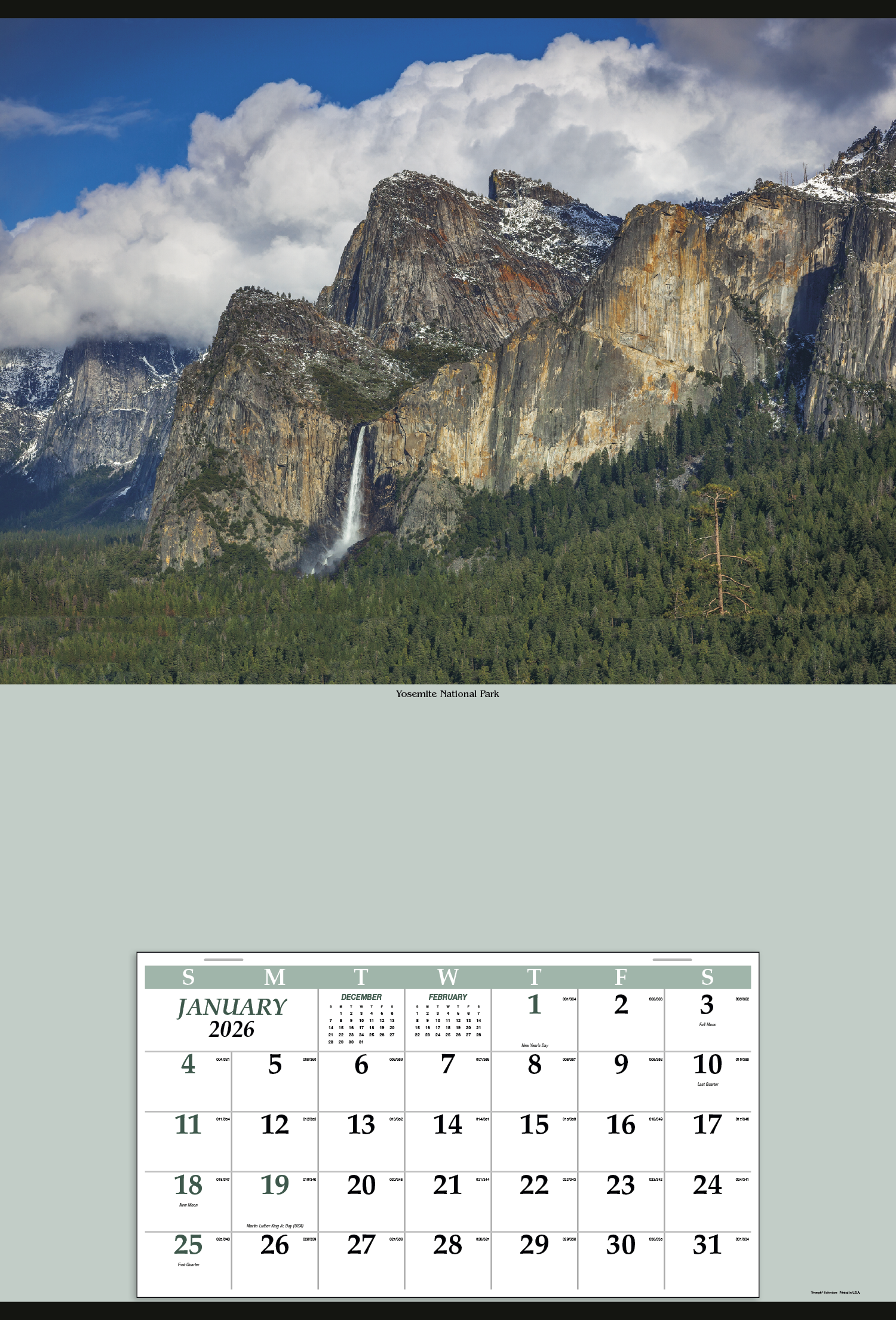 Triumph® Calendars Jumbo Hanger (12-Month) Calendar 7