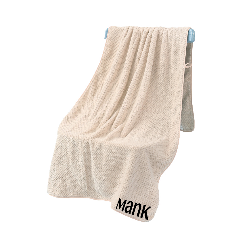 Thickened Coral Velvet Beach Towel 10