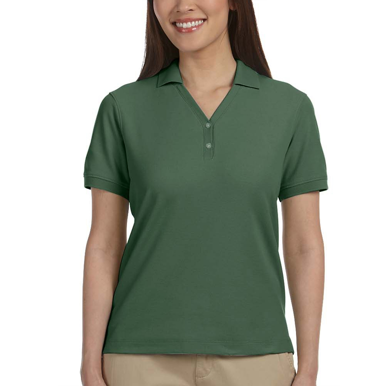 Devon & Jones® Ladies' Y-Collar Golf Polos 4