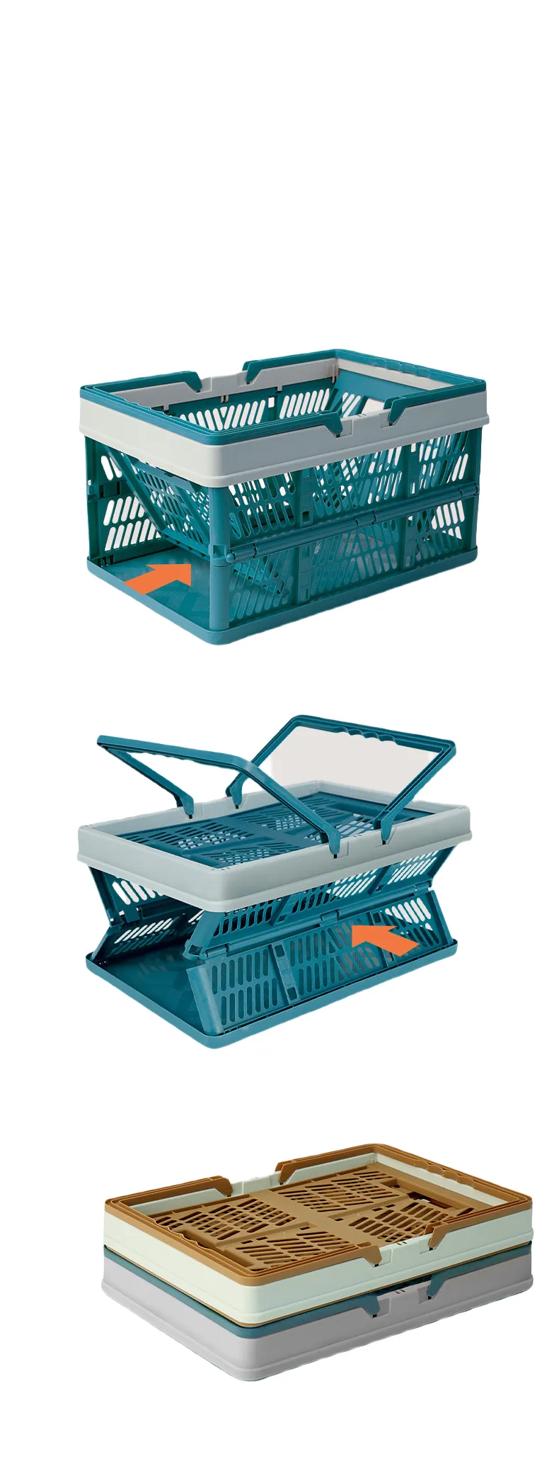 Folding Storage Basket 4
