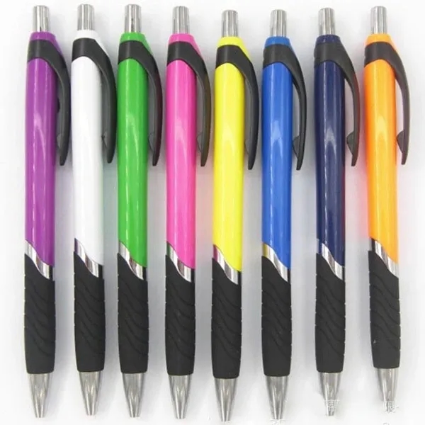 Promotional Turbo Ballpoint Pen with Rubber Grip 5