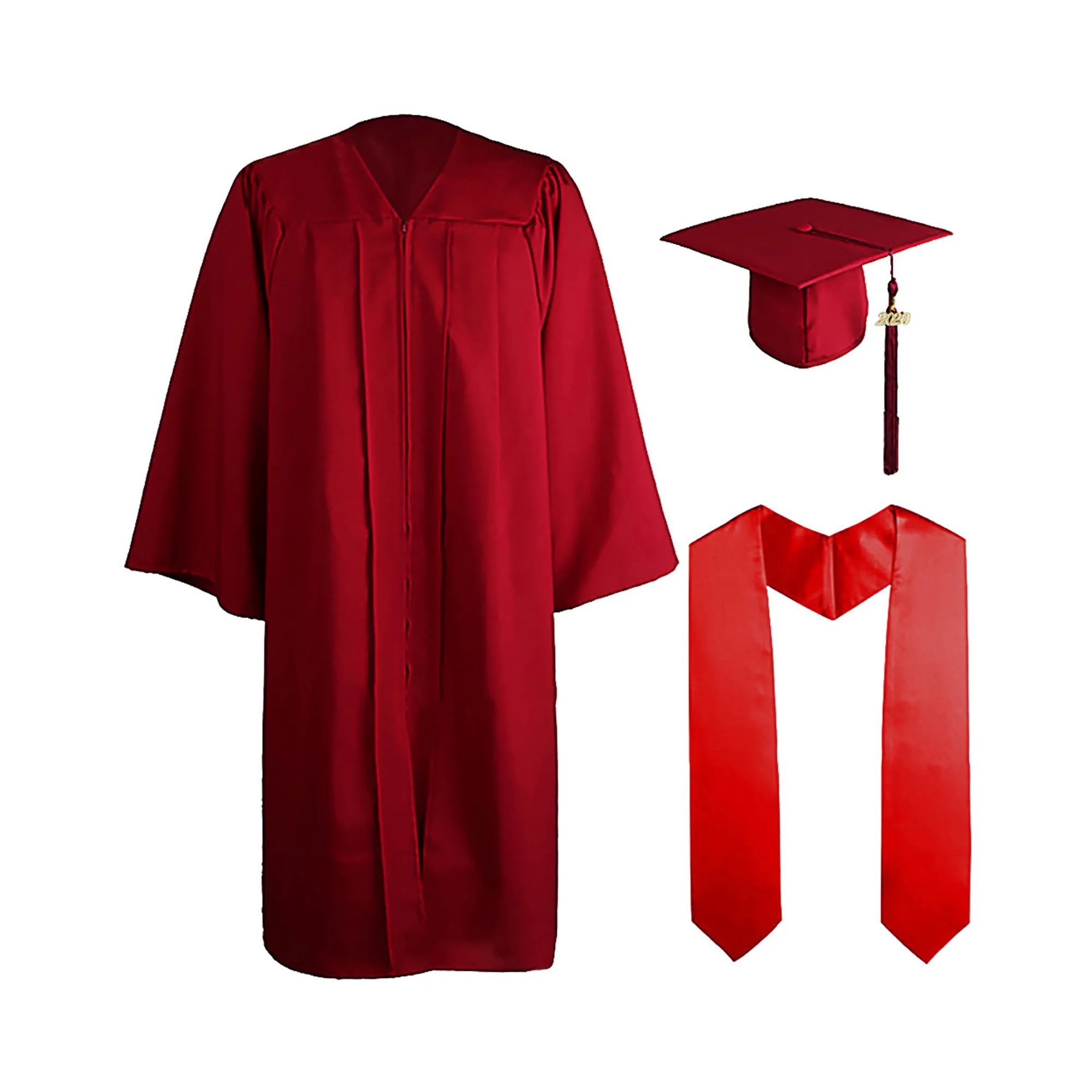 Graduation Ceremony Gown Suit With Hat Shawl 8