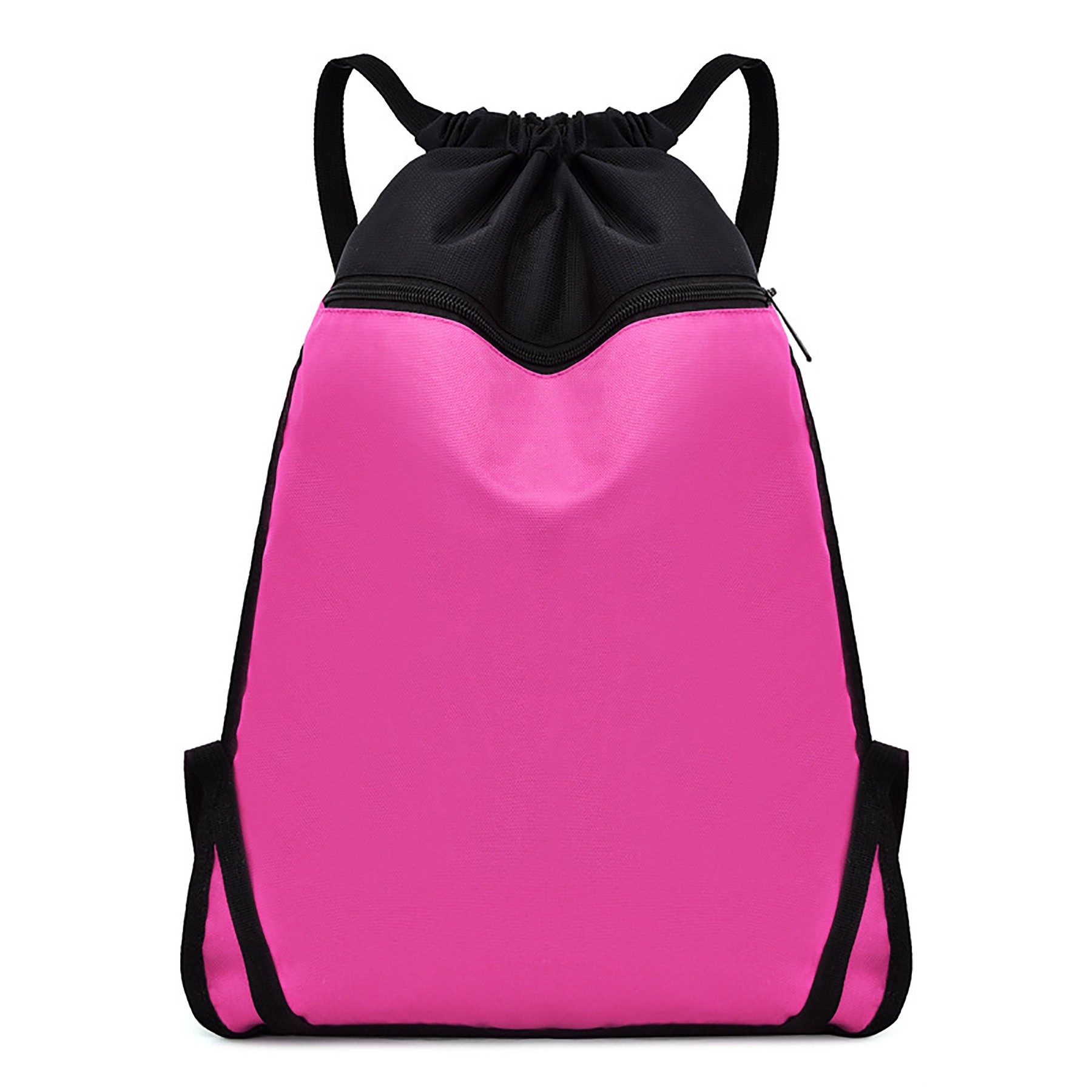 Sport Zipper Drawstring Backpack 7