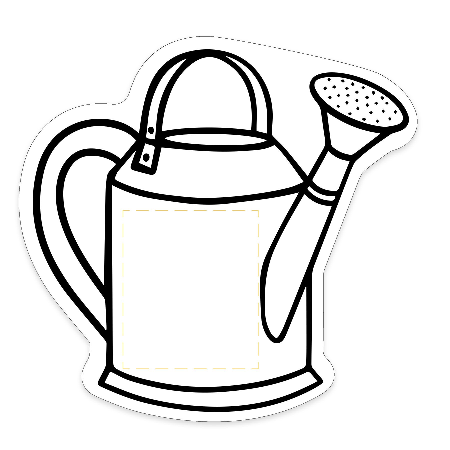 Watering Can Shaped NoteKeeper™ Magnet 35 Mil 2