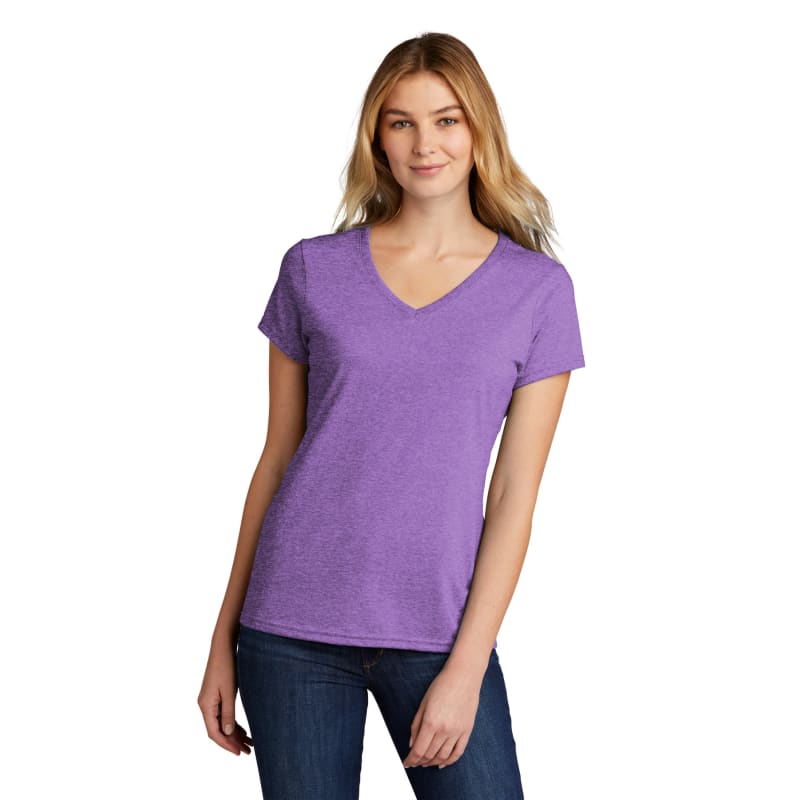 Port & Company Women's Tri-Blend V-Neck Tee. 67