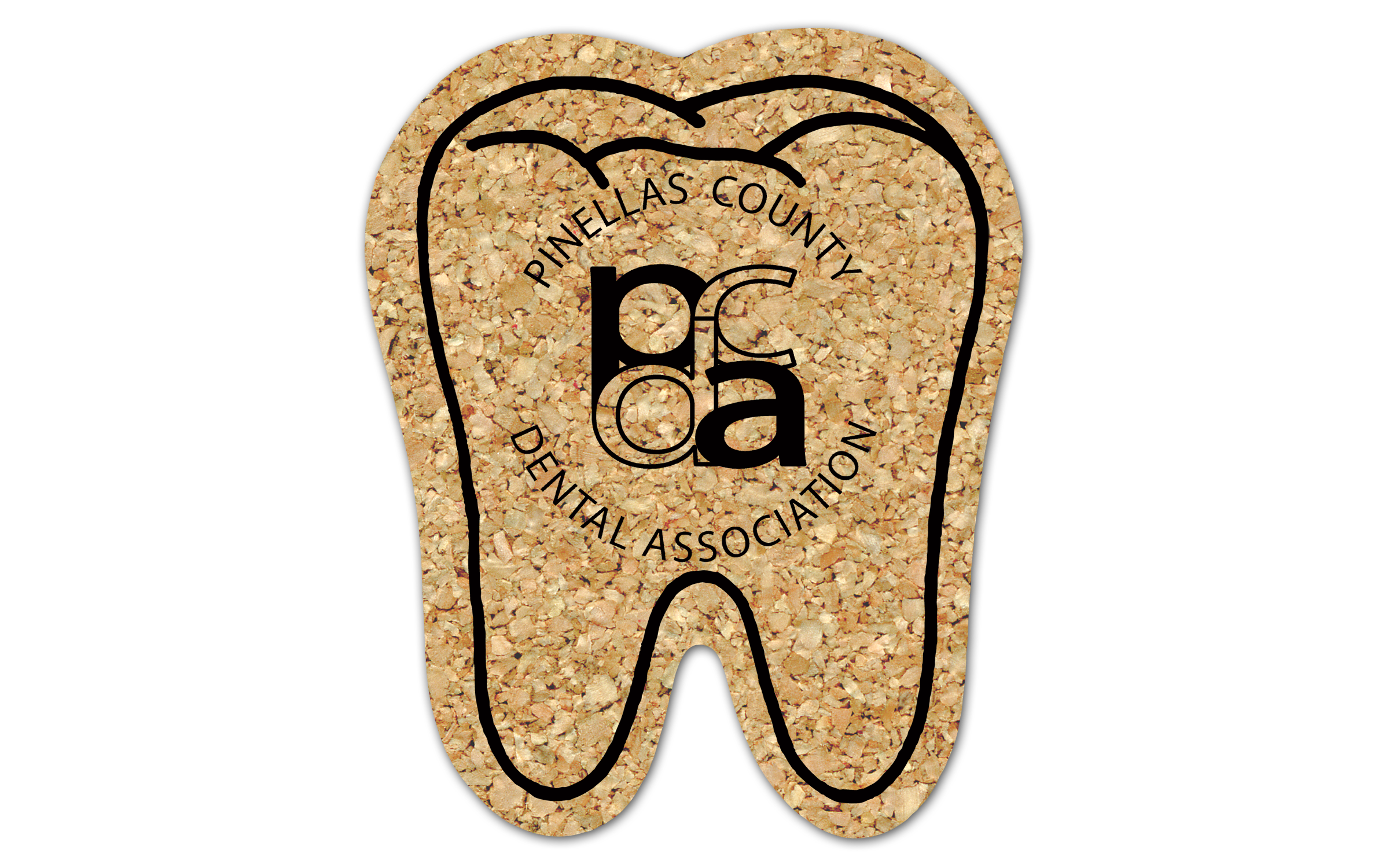 Tooth Cork Coaster 3