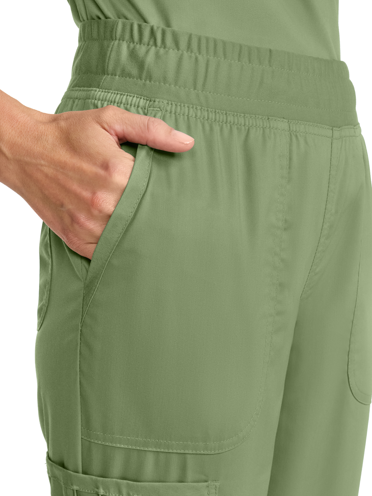 Cherokee - Workwear Revolution - Women's 5-Pocket Mid Rise Jogger Pant 35
