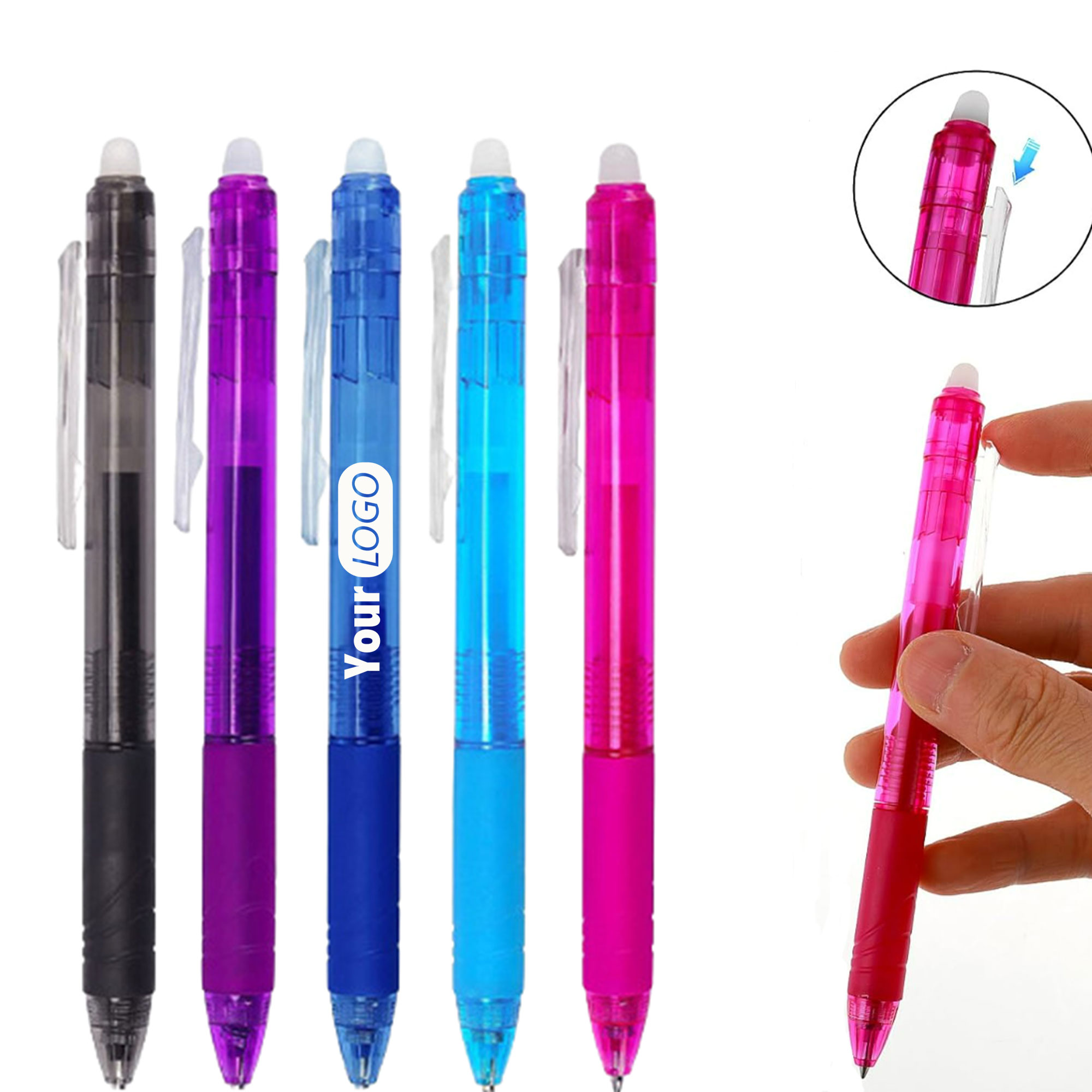 Colorful Erasable Press Neutral Pen 5