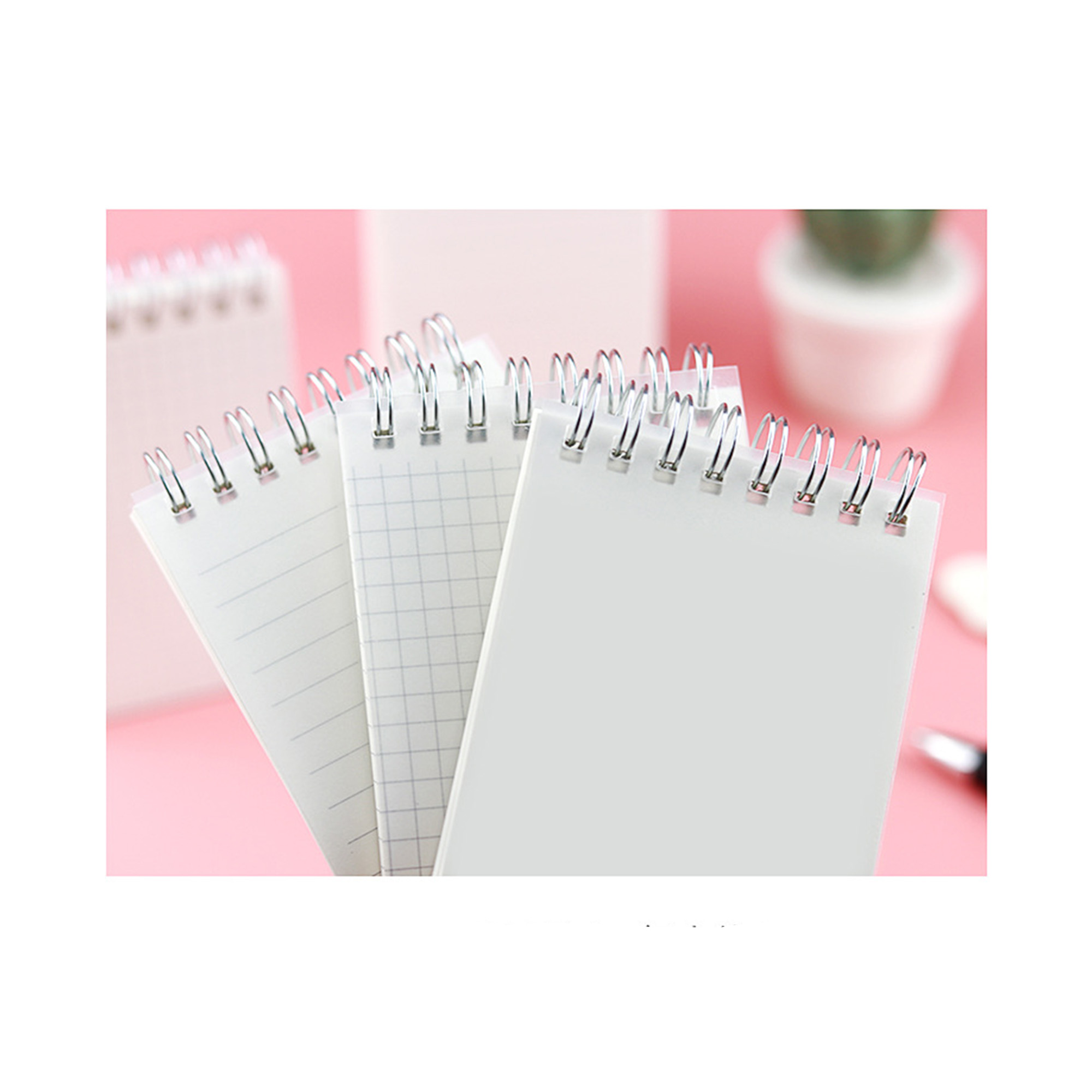 Clear PP Cover Notepad 1