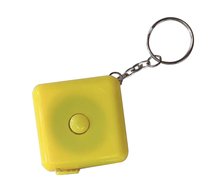 Square Tape Measure Keyring 2