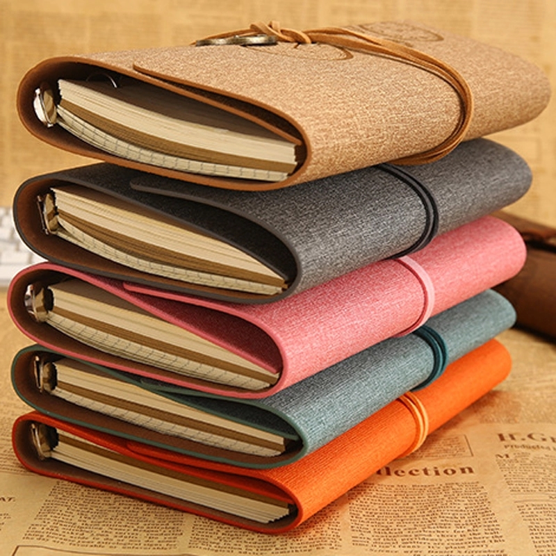 PU Leather A6 Business Travel Journal Pocket Notebook 9
