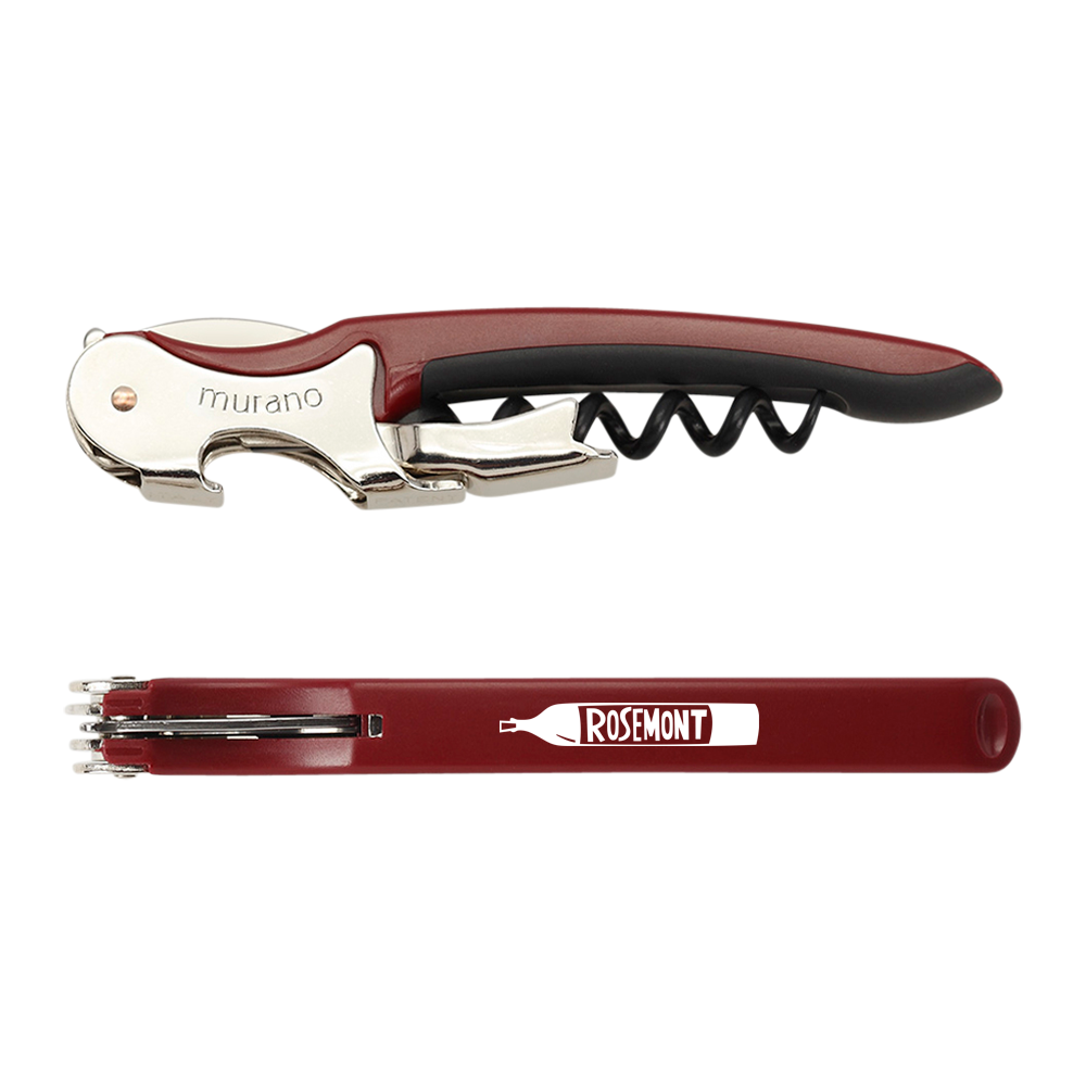 Murano Soft-Touch Italian Two-Step Waiters Corkscrew 29