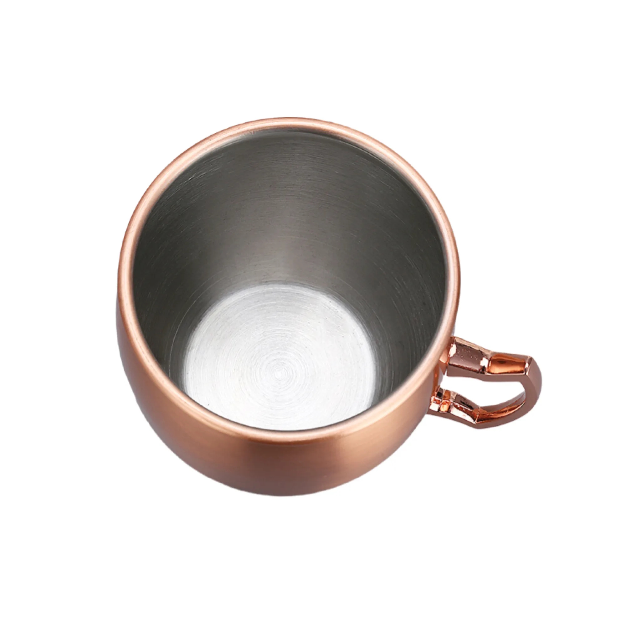 18 oz Copper Coated Moscow Mule Mug 5